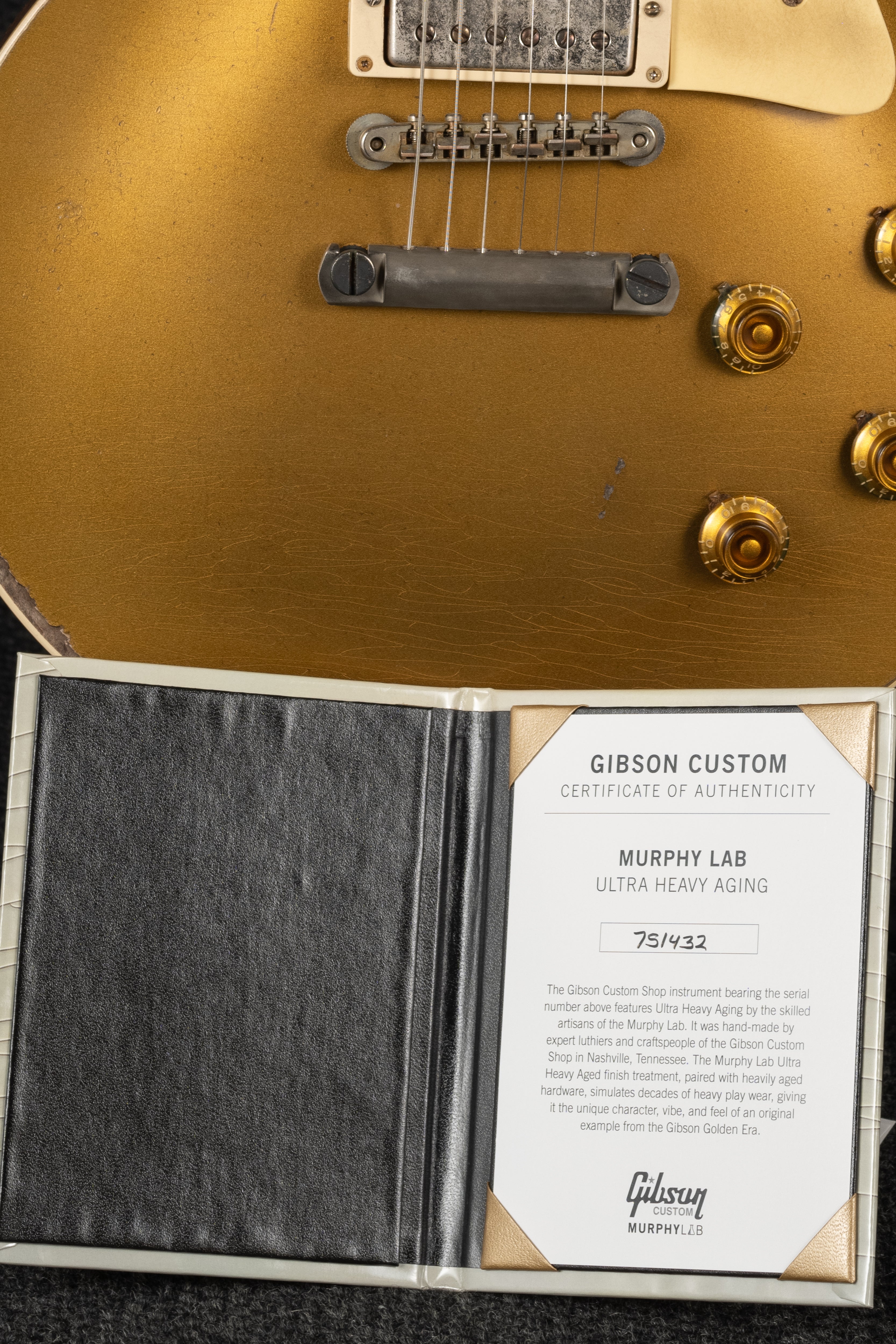 '57 Murphy Lab Les Paul Standard - Goldtop