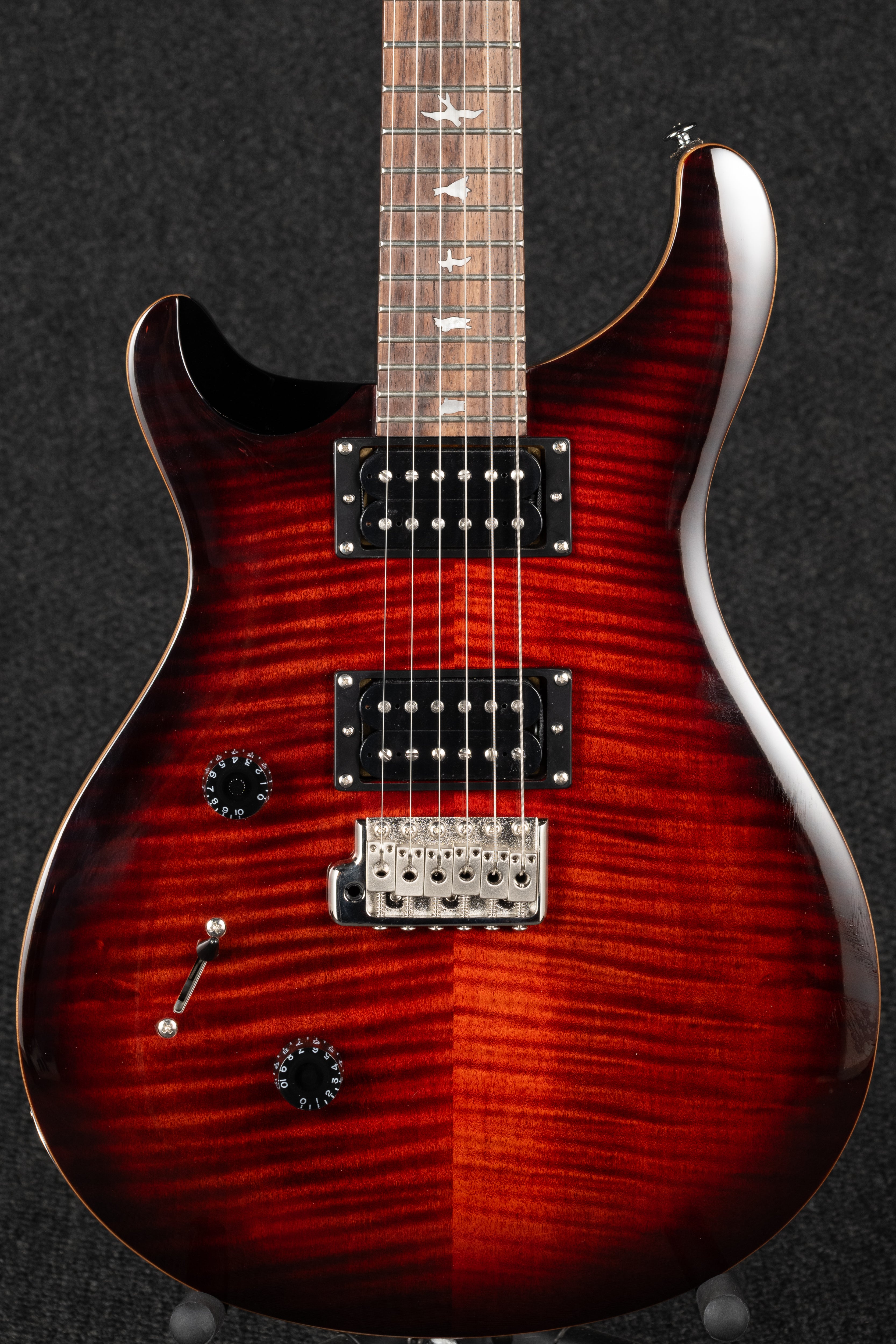 Left Handed SE Custom 24 - Red Burst