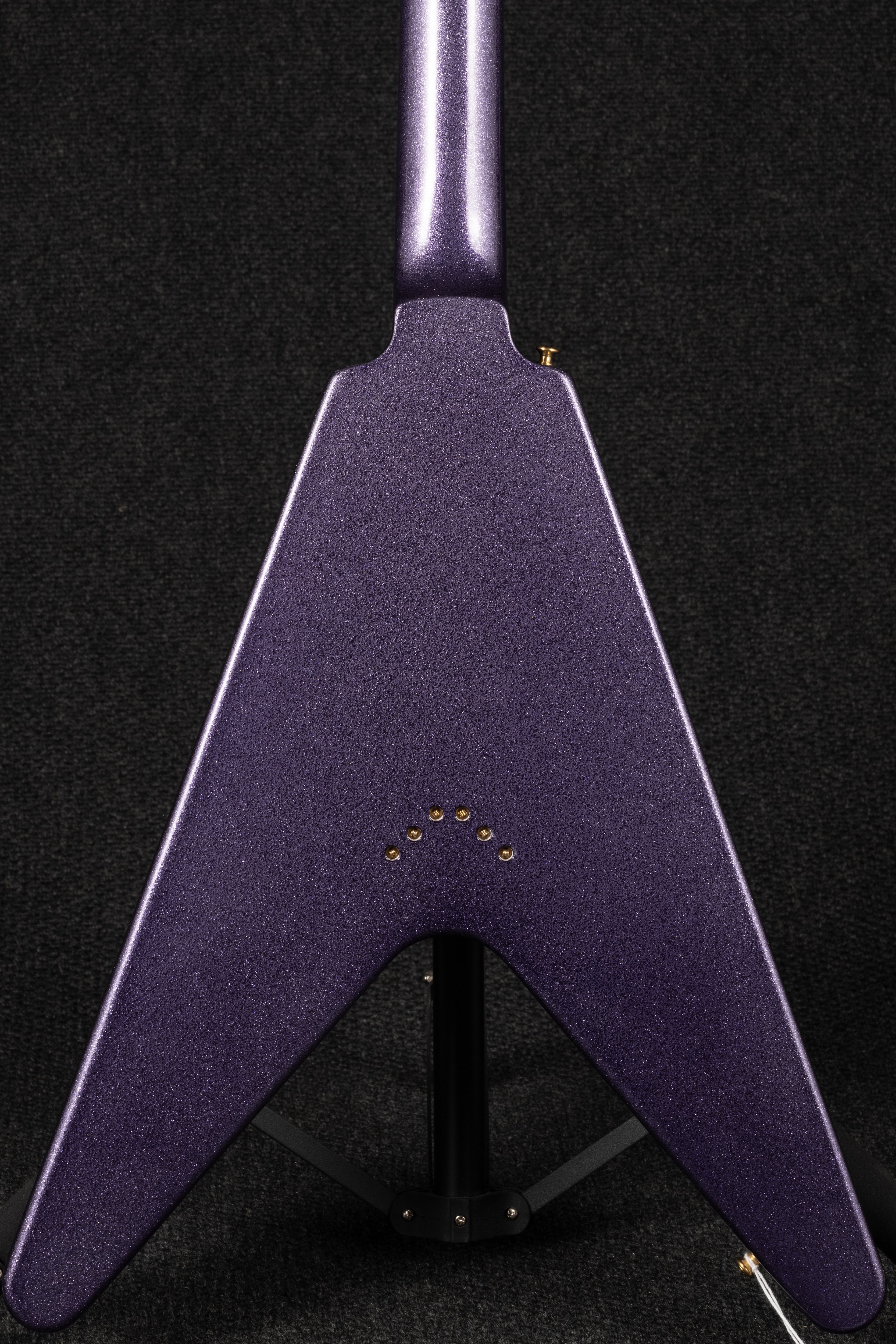 Flying V Custom - Purple Sparkle