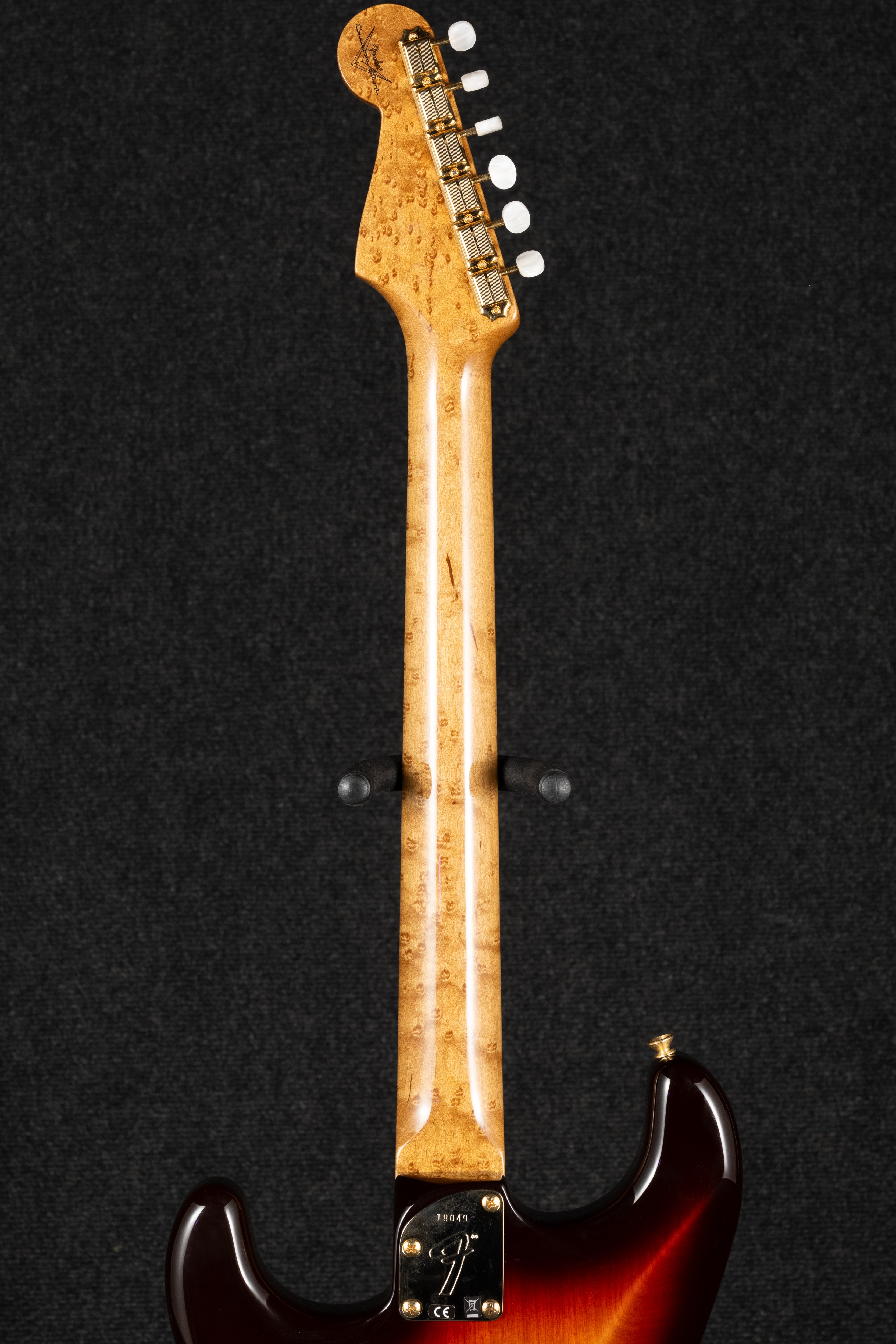 American Custom Strat Roasted Birdseye - 2-Tone Sunburst