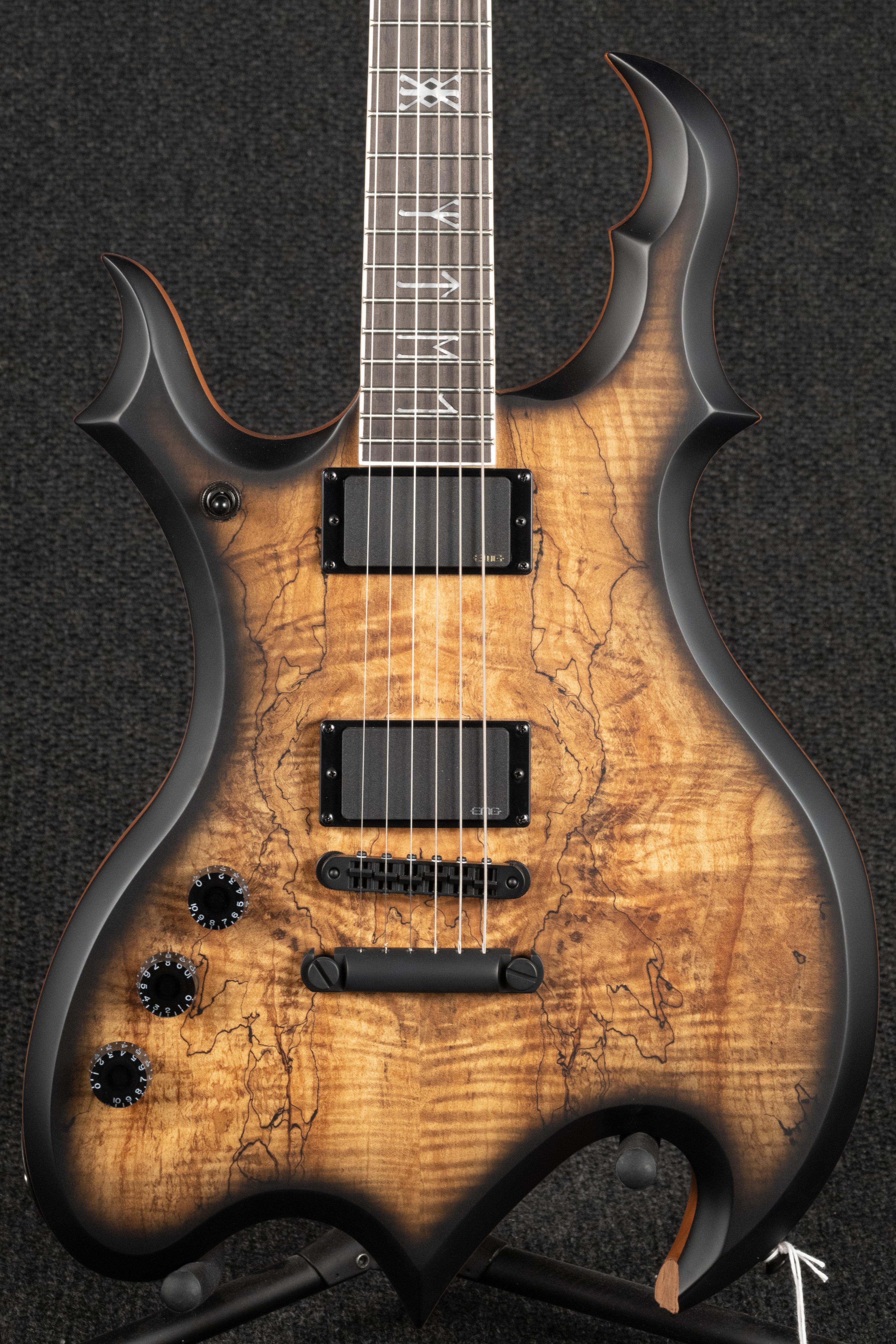Wrathmaker LH - Spalted Maple Burst