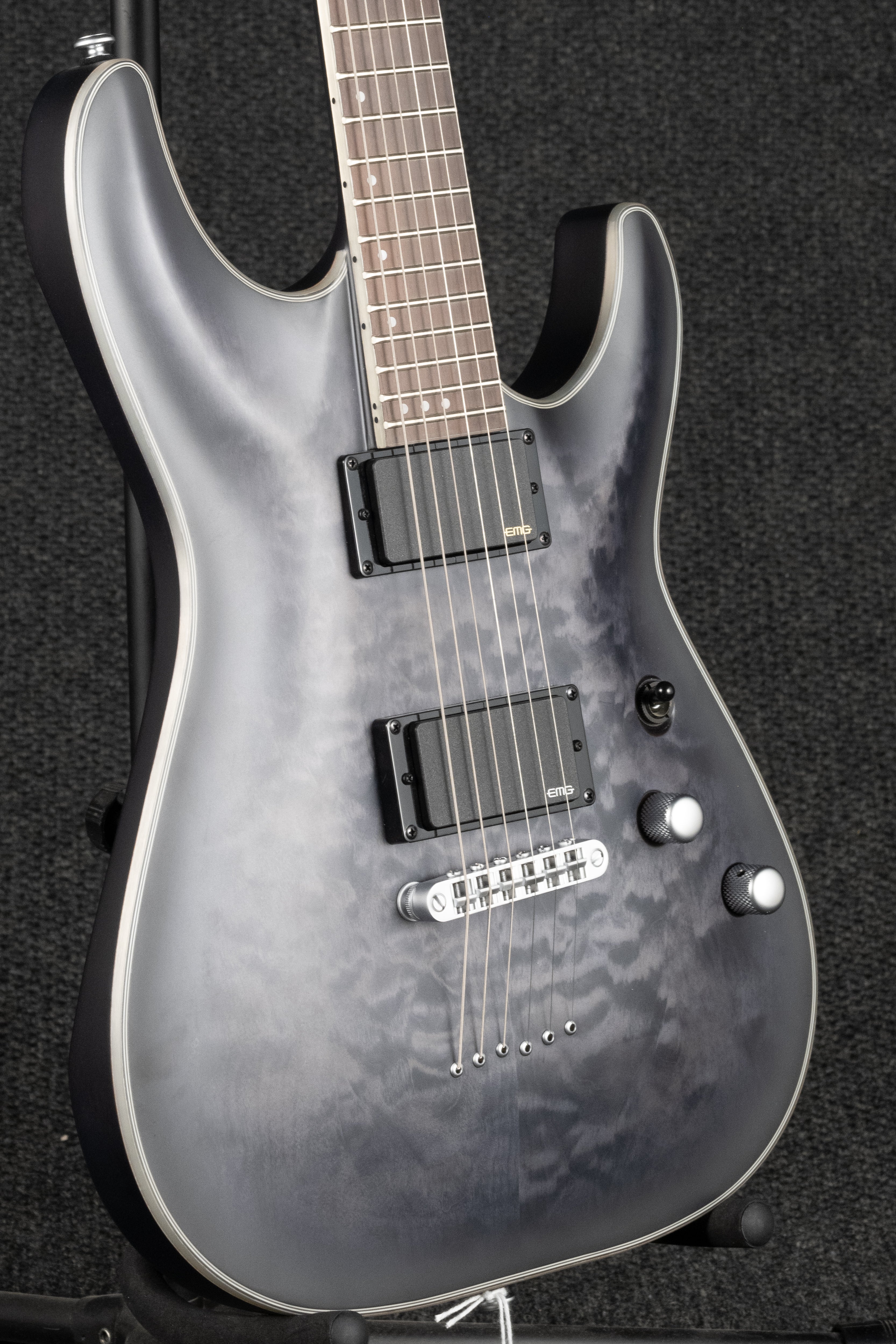 C-1 Platinum - See-Thru Black Satin