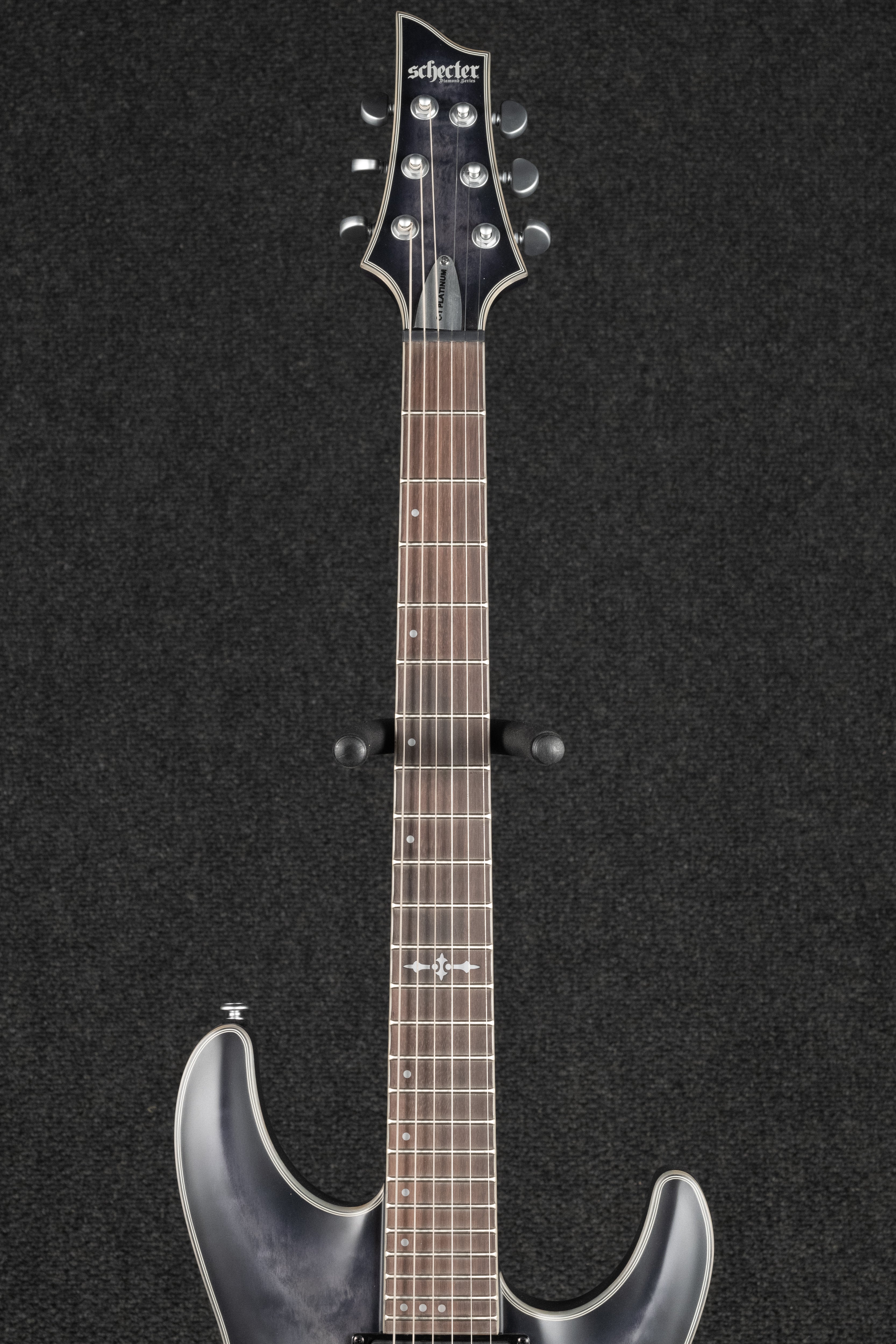 C-1 Platinum - See-Thru Black Satin