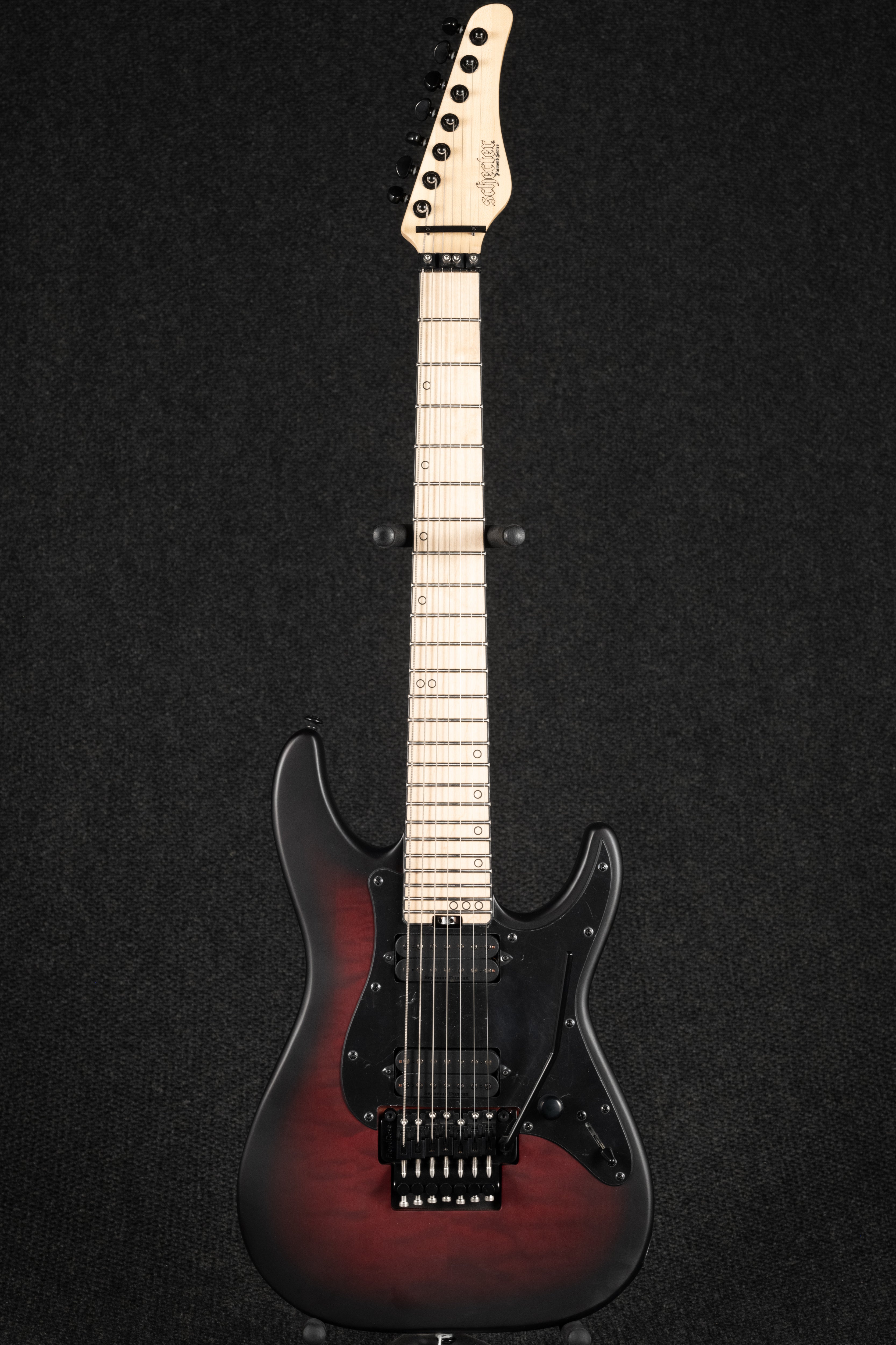 Miles Dimitri Baker-7 FR - Crimson Red Burst Satin