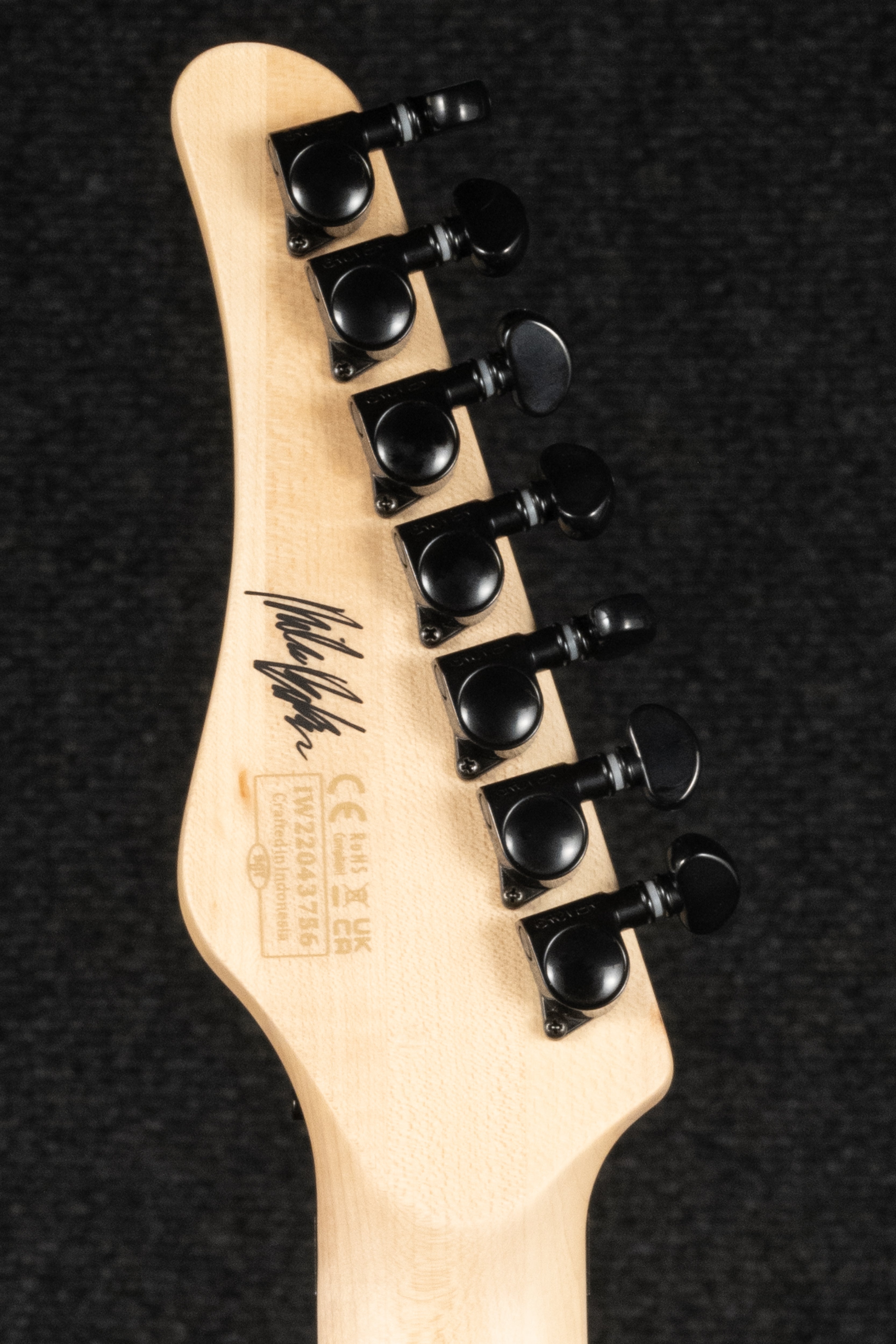 Miles Dimitri Baker-7 FR - Crimson Red Burst Satin