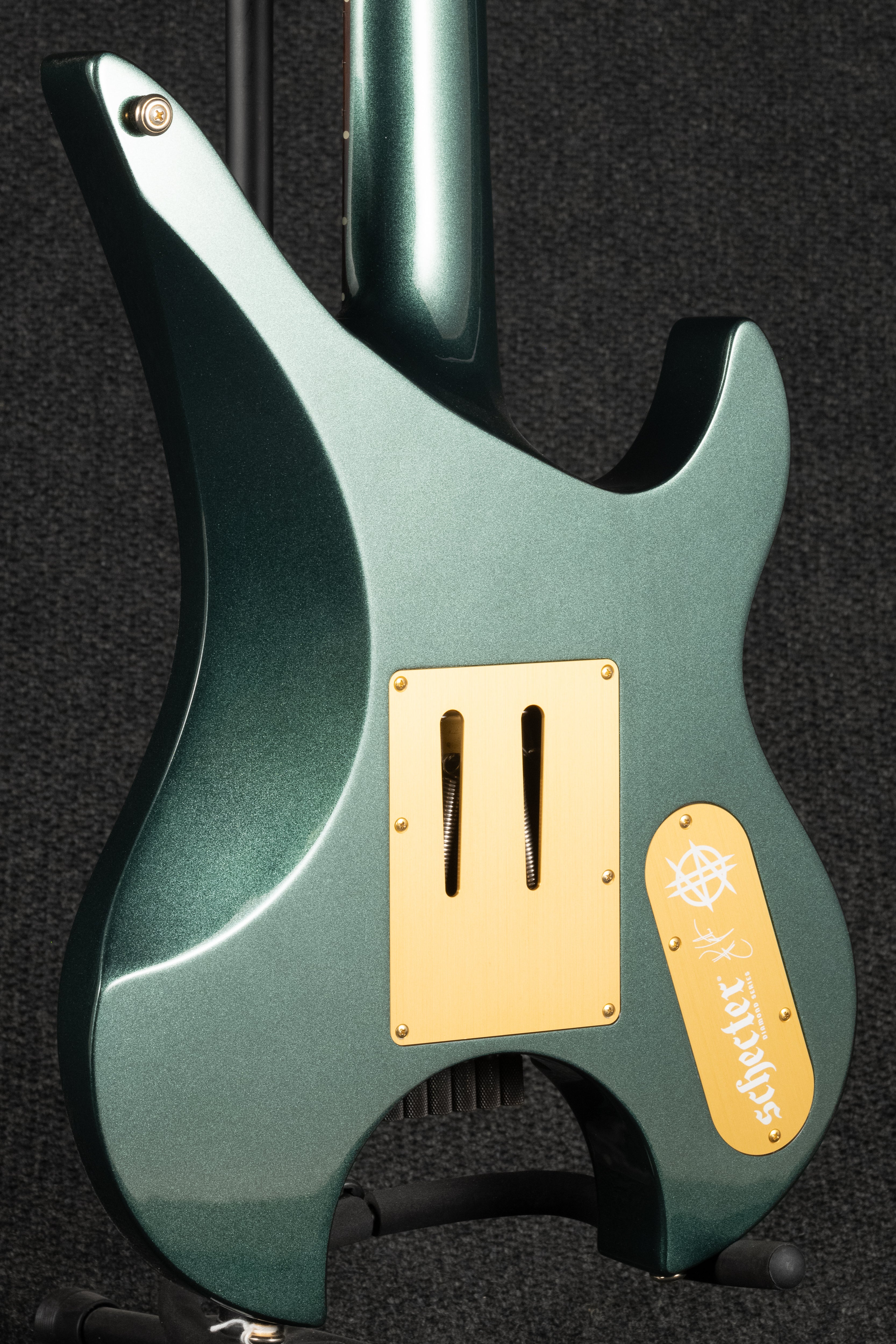 Schecter Synyster Gates CST-7 TR Headless LH - Oak Green Metallic