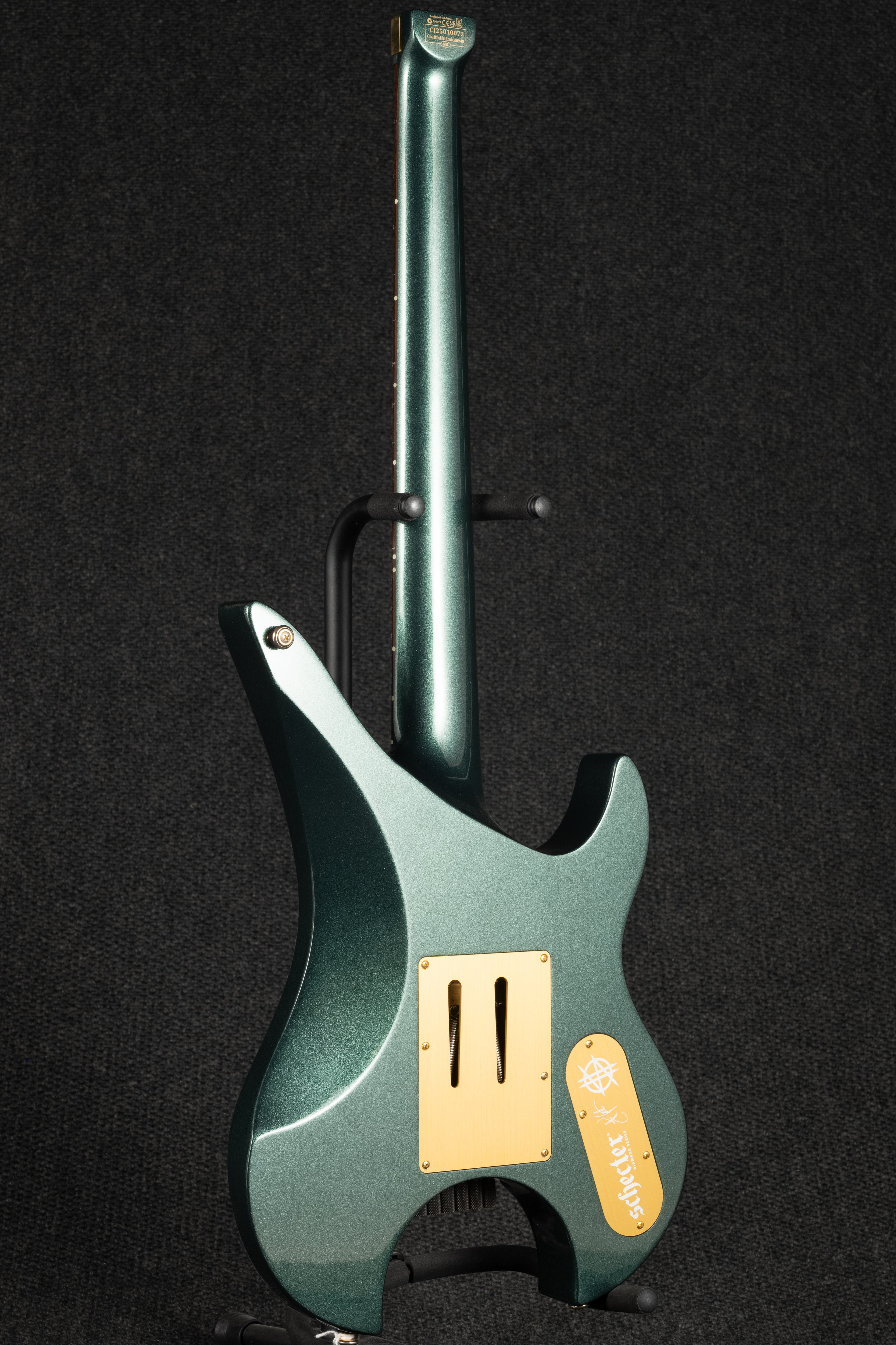 Schecter Synyster Gates CST-7 TR Headless LH - Oak Green Metallic