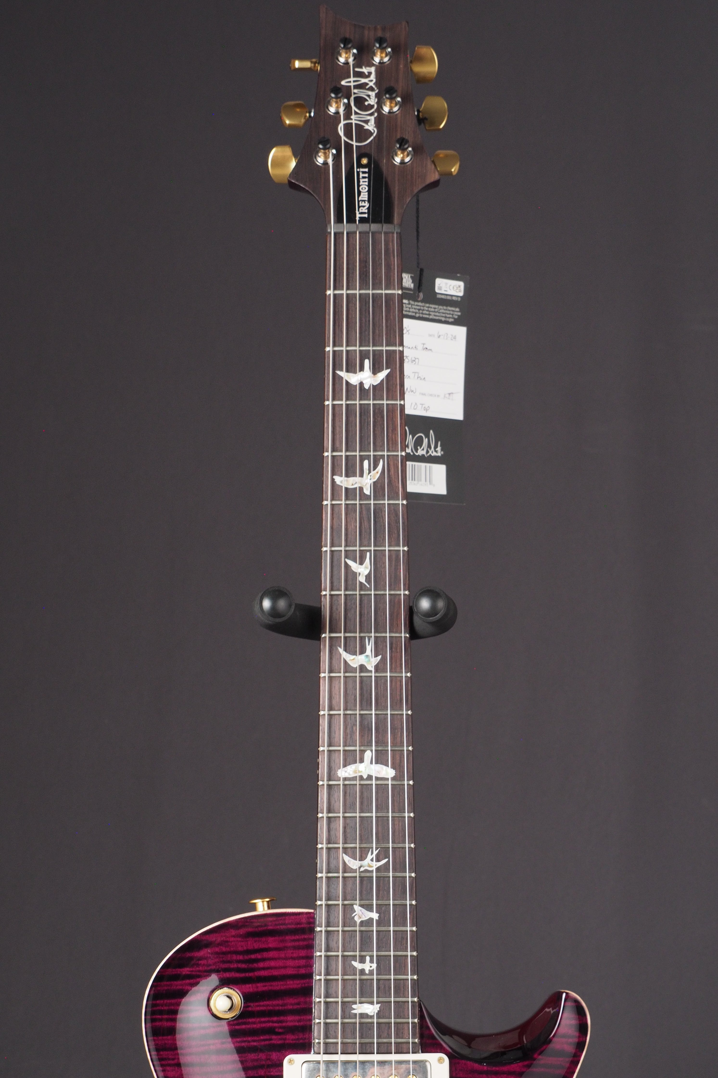 Tremonti 10 Top Tremolo - Charcoal Purple Burst