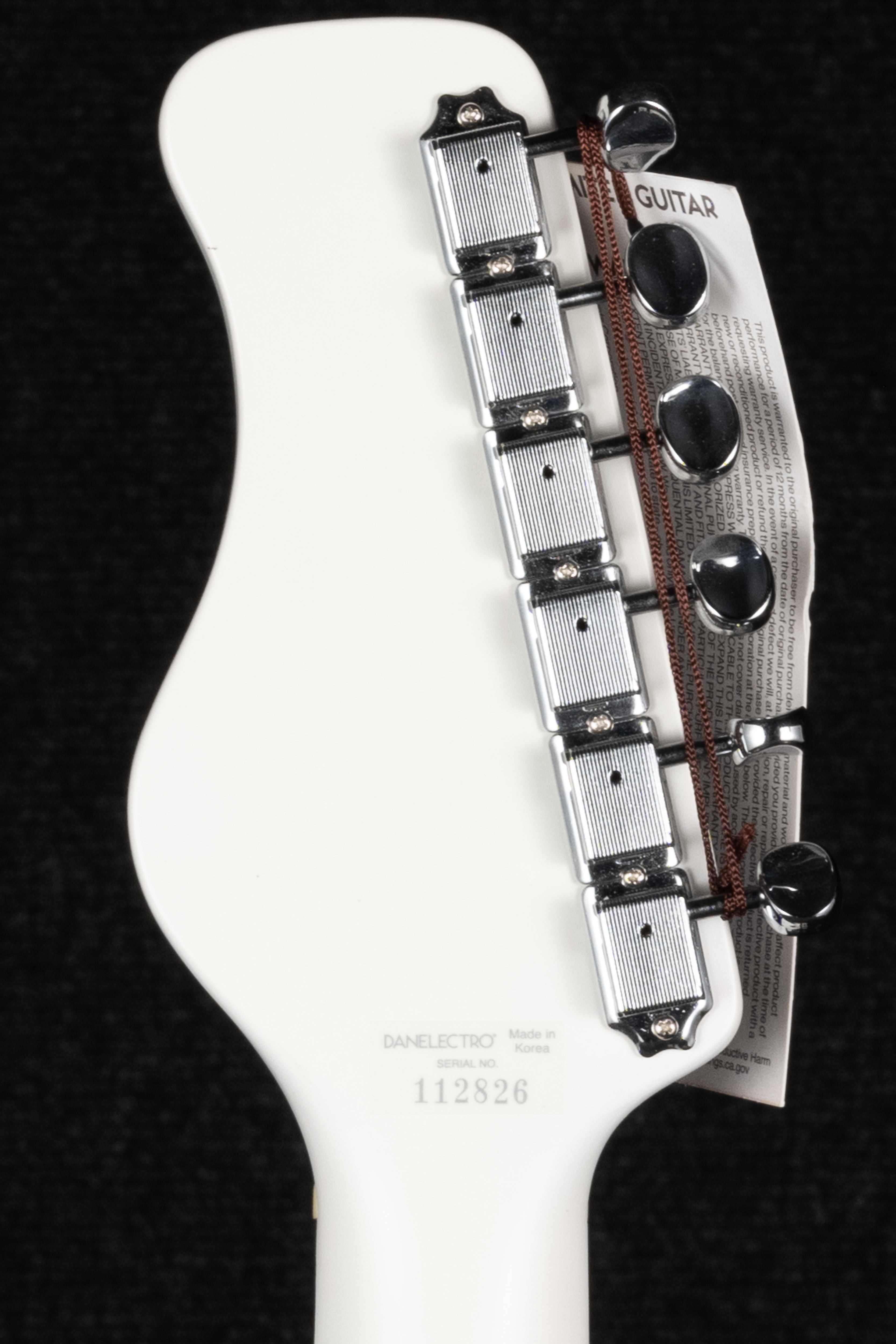Coral Sitar - White Crackle