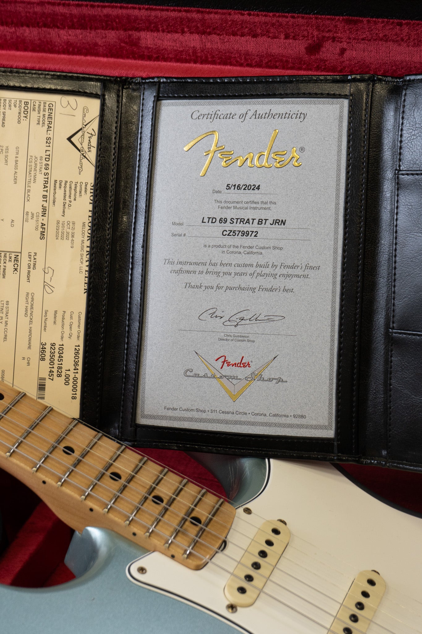 Limited '69 Stratocaster Journeyman Relic - Fire Mist Silver