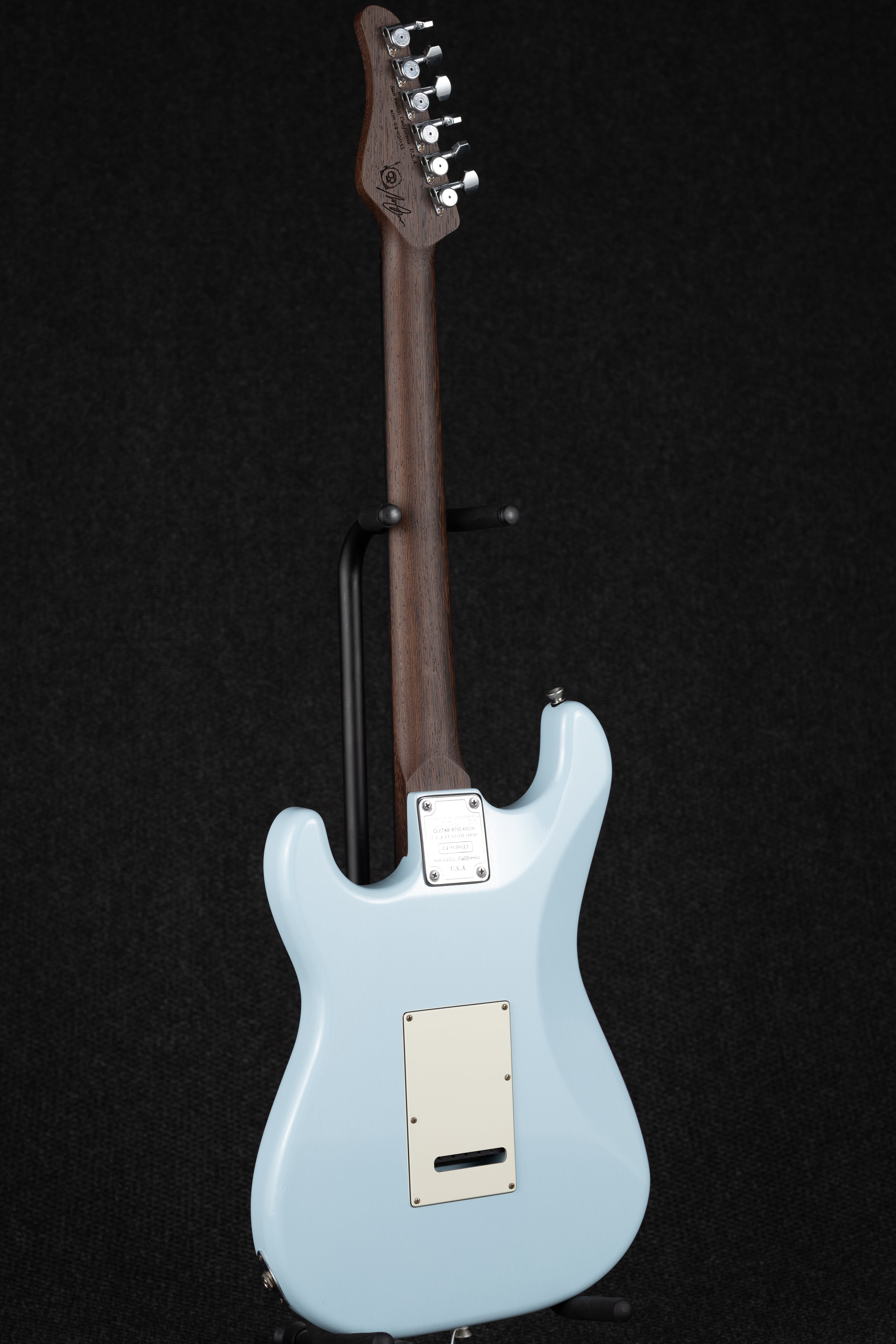 USA Signature Nick Johnston Nitro Finish Electric Guitar Wembly - Atomic Frost
