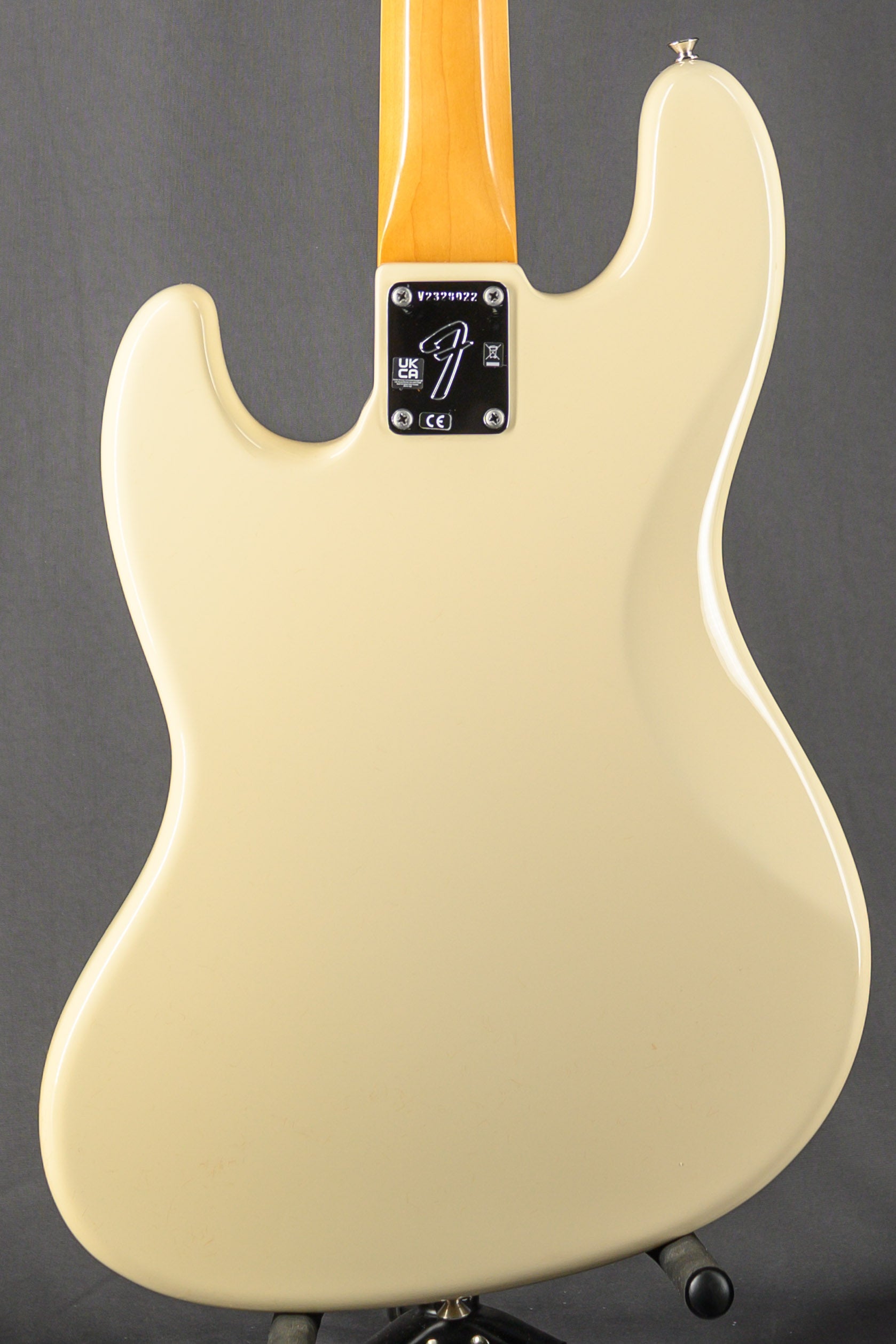 '66 American Vintage II Jazz Bass Reissue - Olympic White