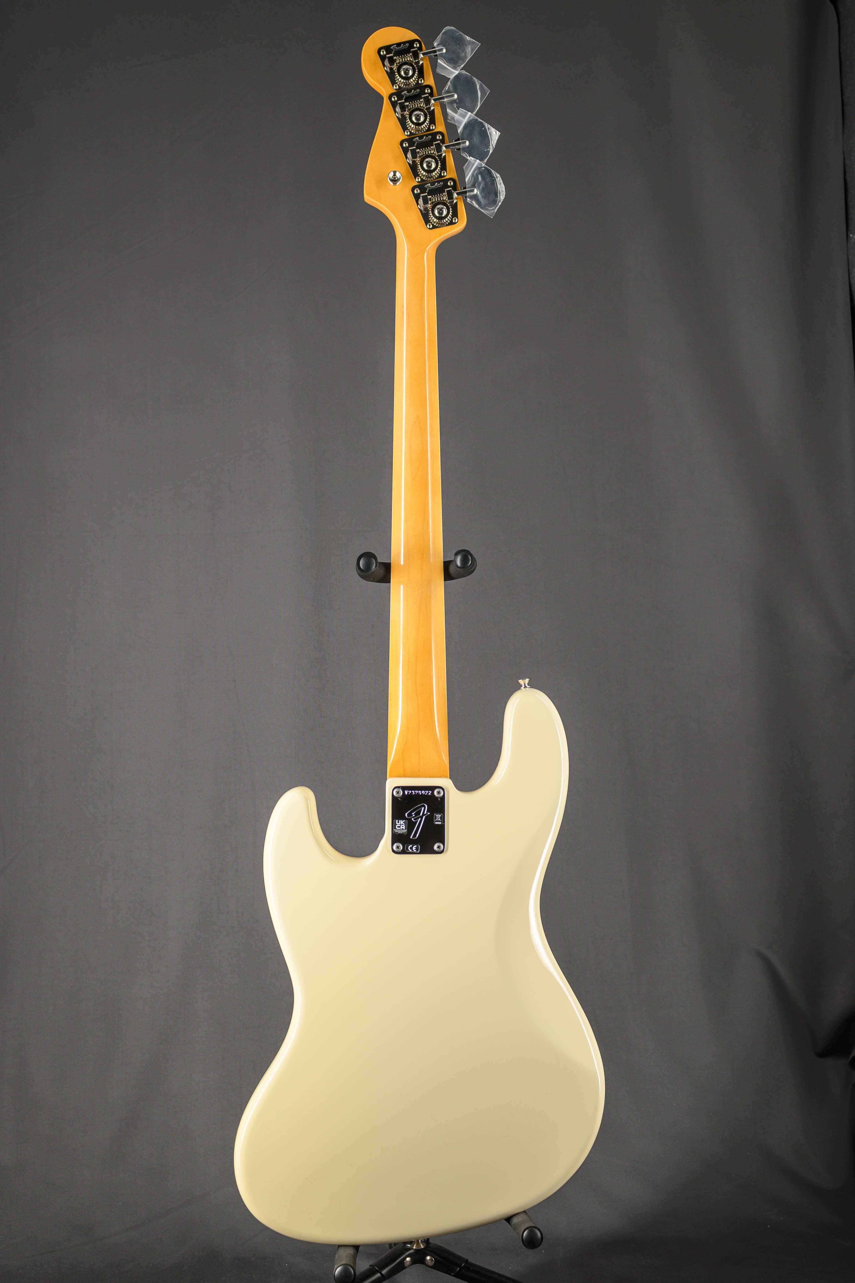'66 American Vintage II Jazz Bass Reissue - Olympic White
