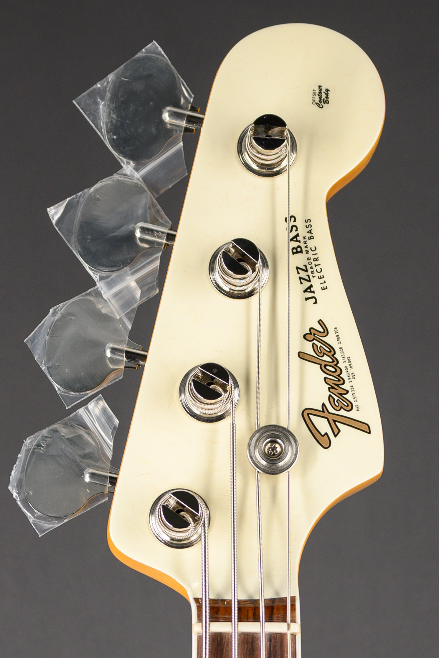 '66 American Vintage II Jazz Bass Reissue - Olympic White