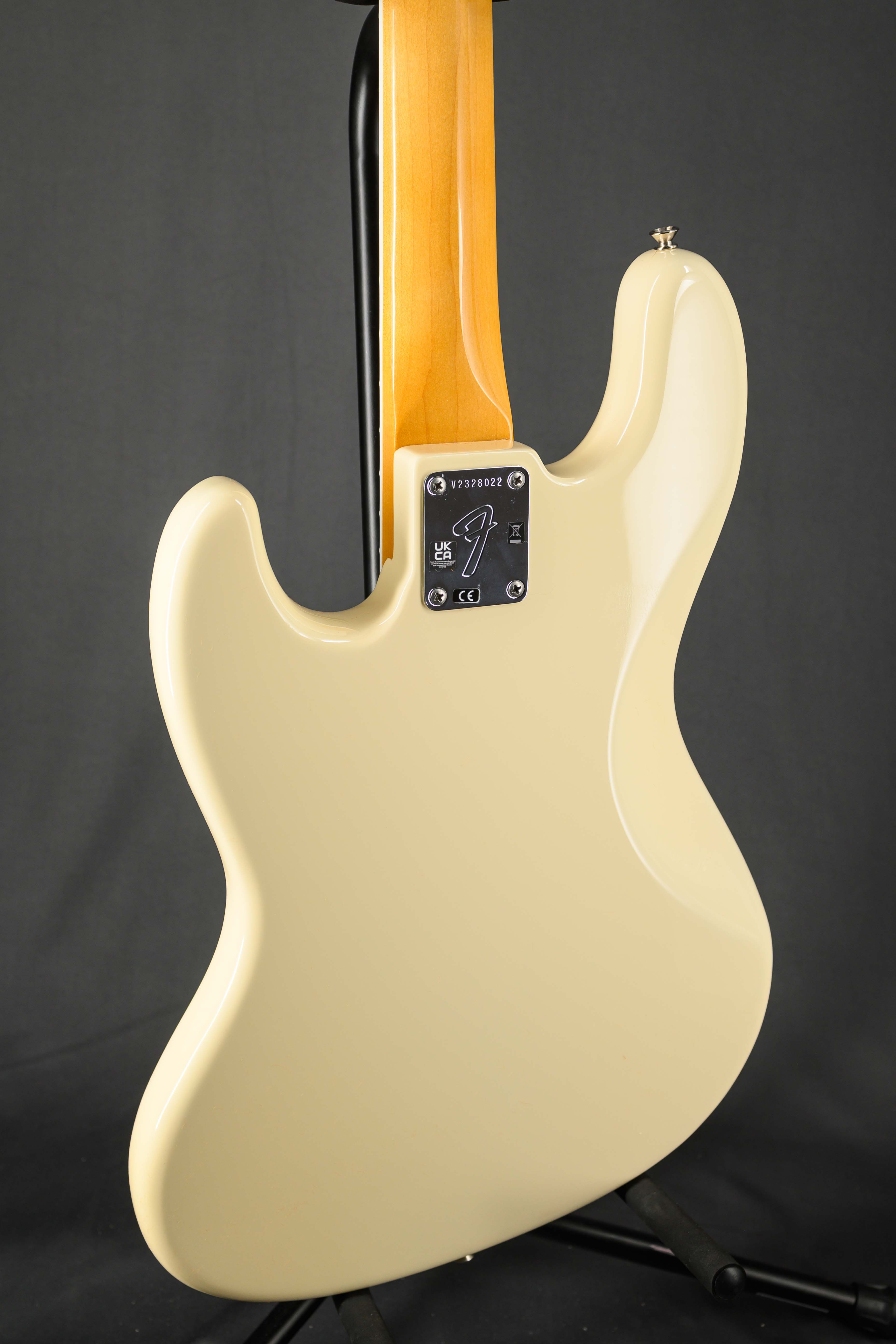 '66 American Vintage II Jazz Bass Reissue - Olympic White