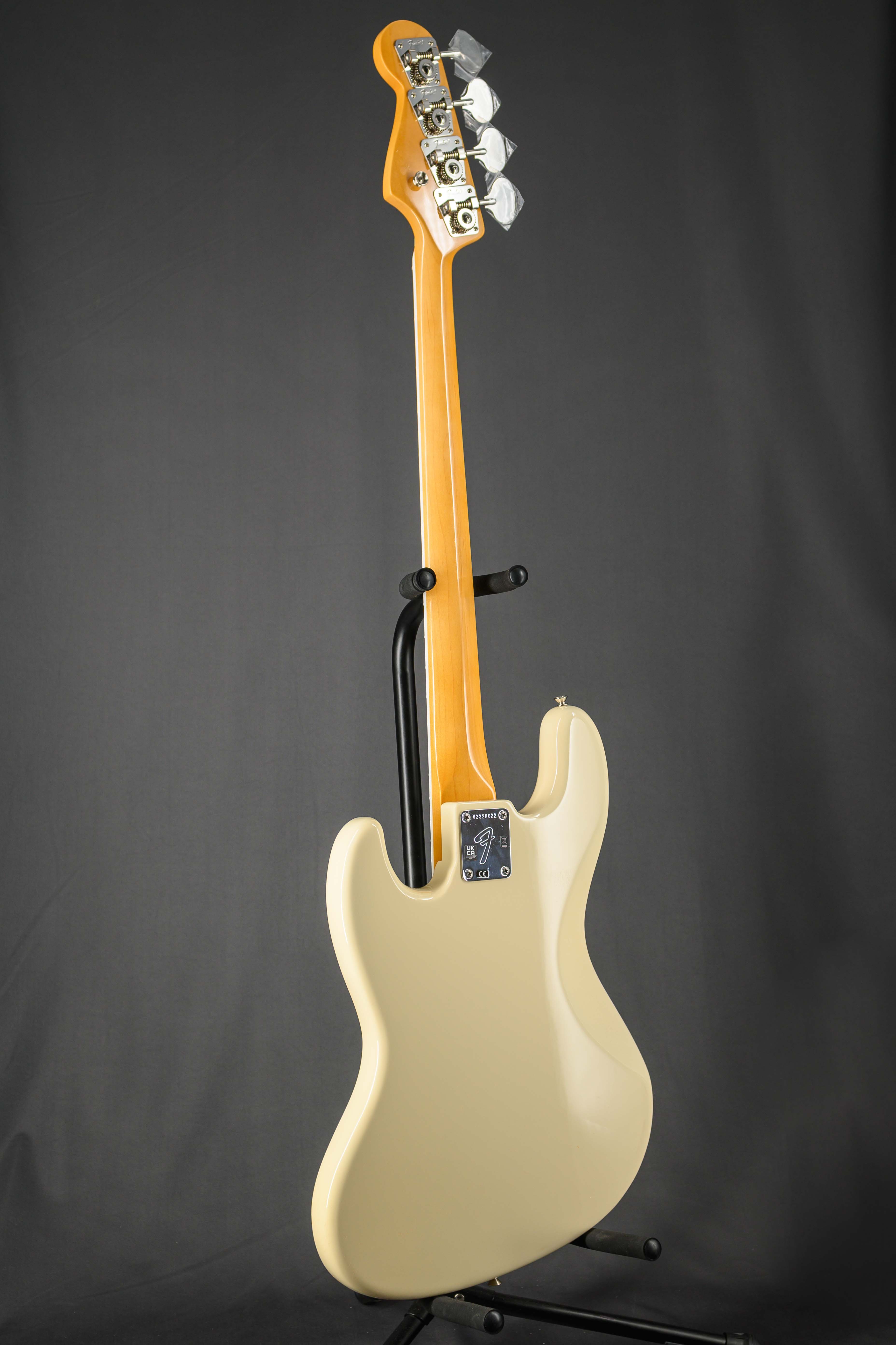 '66 American Vintage II Jazz Bass Reissue - Olympic White