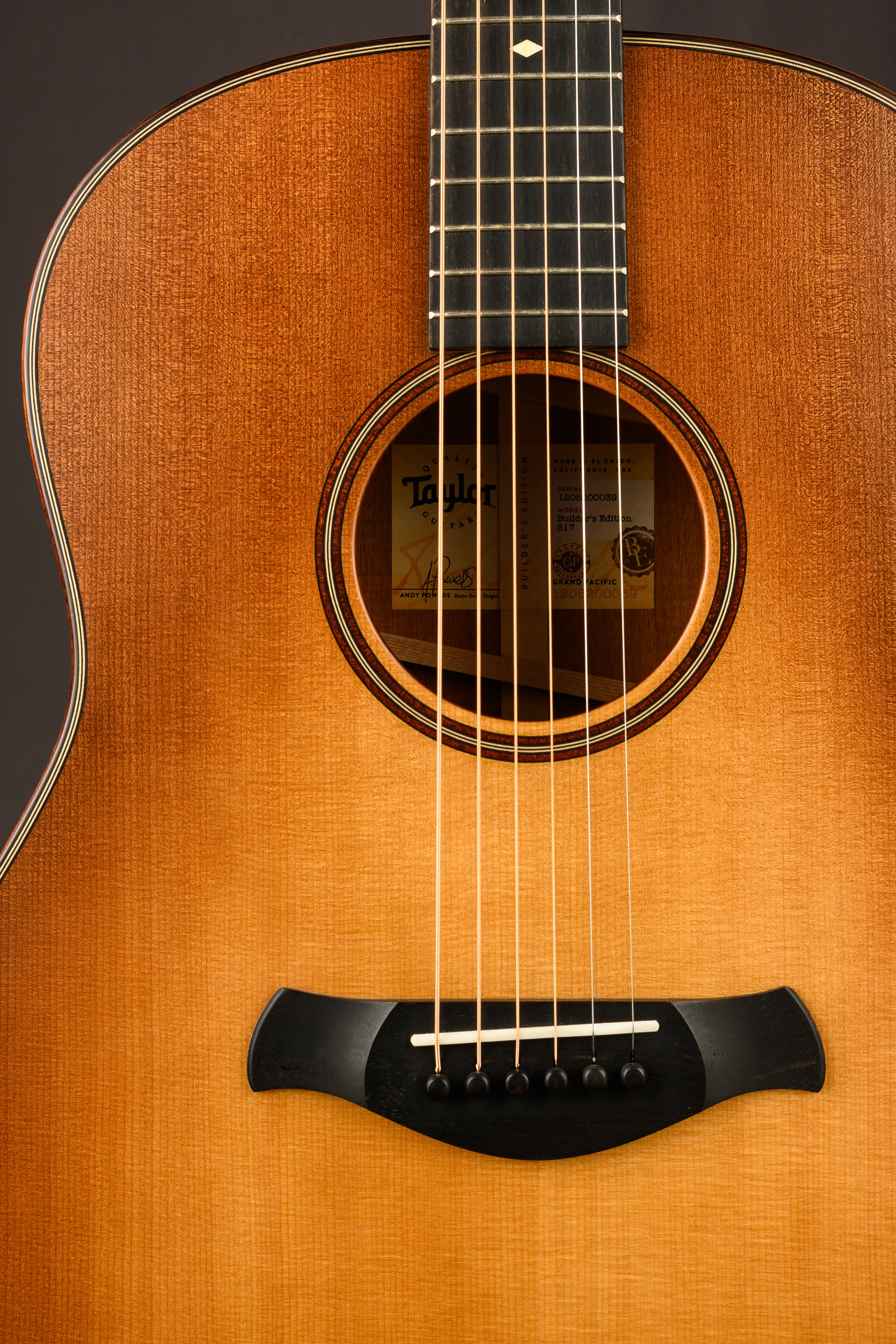 517 Grand Pacific Builder’s Edition - Wild Honey Burst