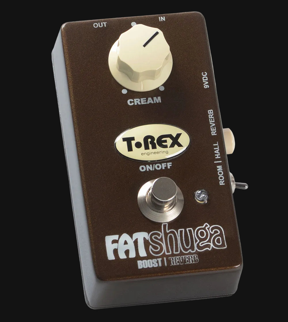 fat boost pedal T-Rex Shuga and Reverb (Discontinued) Bummeln auf dem Rhein-Radweg red and gray Size:10x AJ Peat Fat Peacock