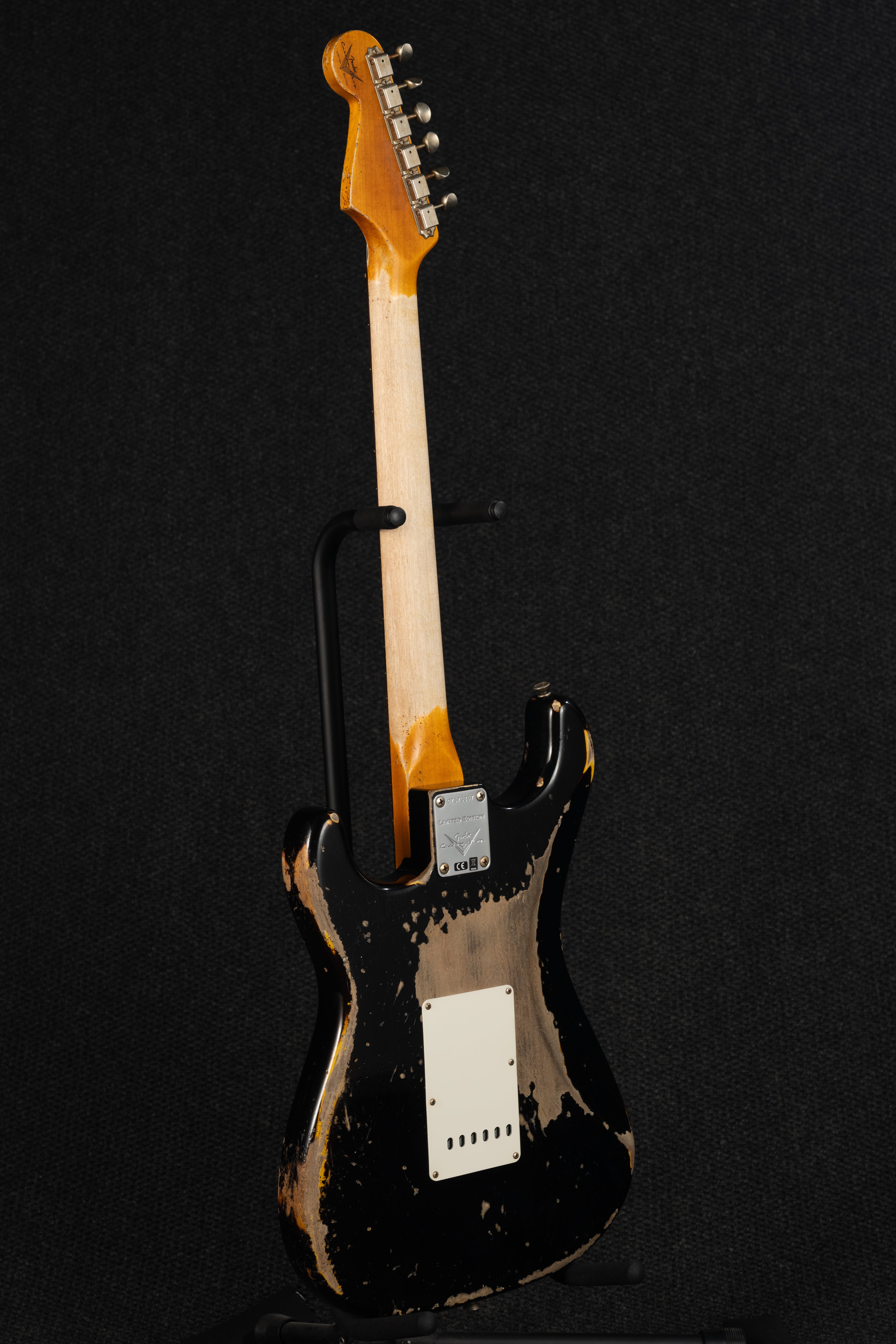 1959 Heavy Relic Stratocaster - Black over Sunburst