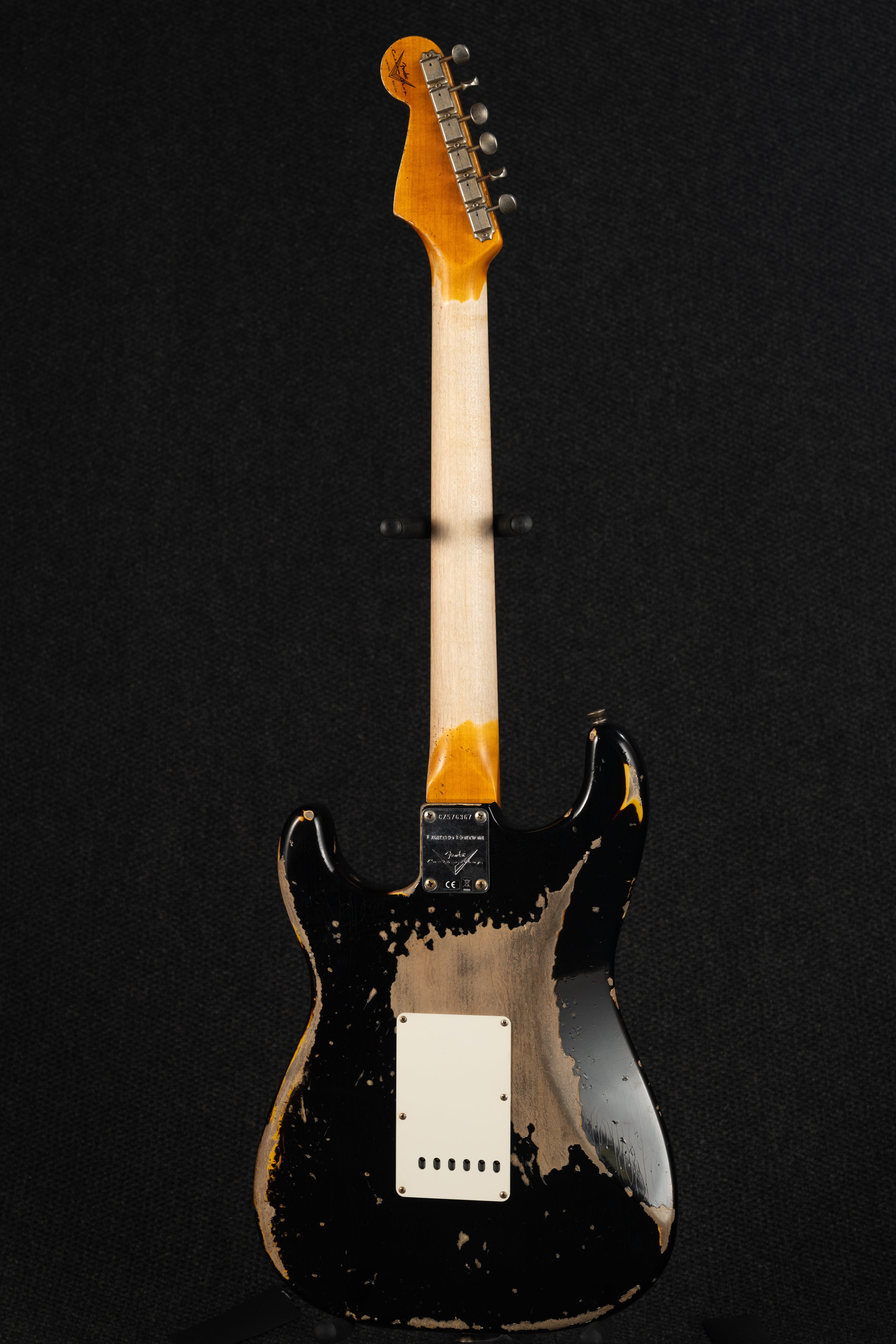 1959 Heavy Relic Stratocaster - Black over Sunburst