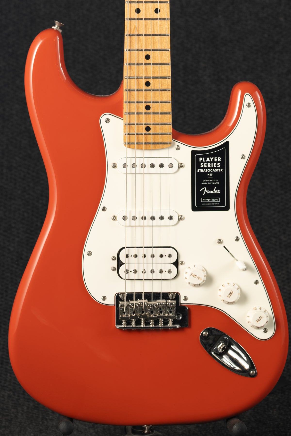 Player Stratocaster HSS Fiesta Red