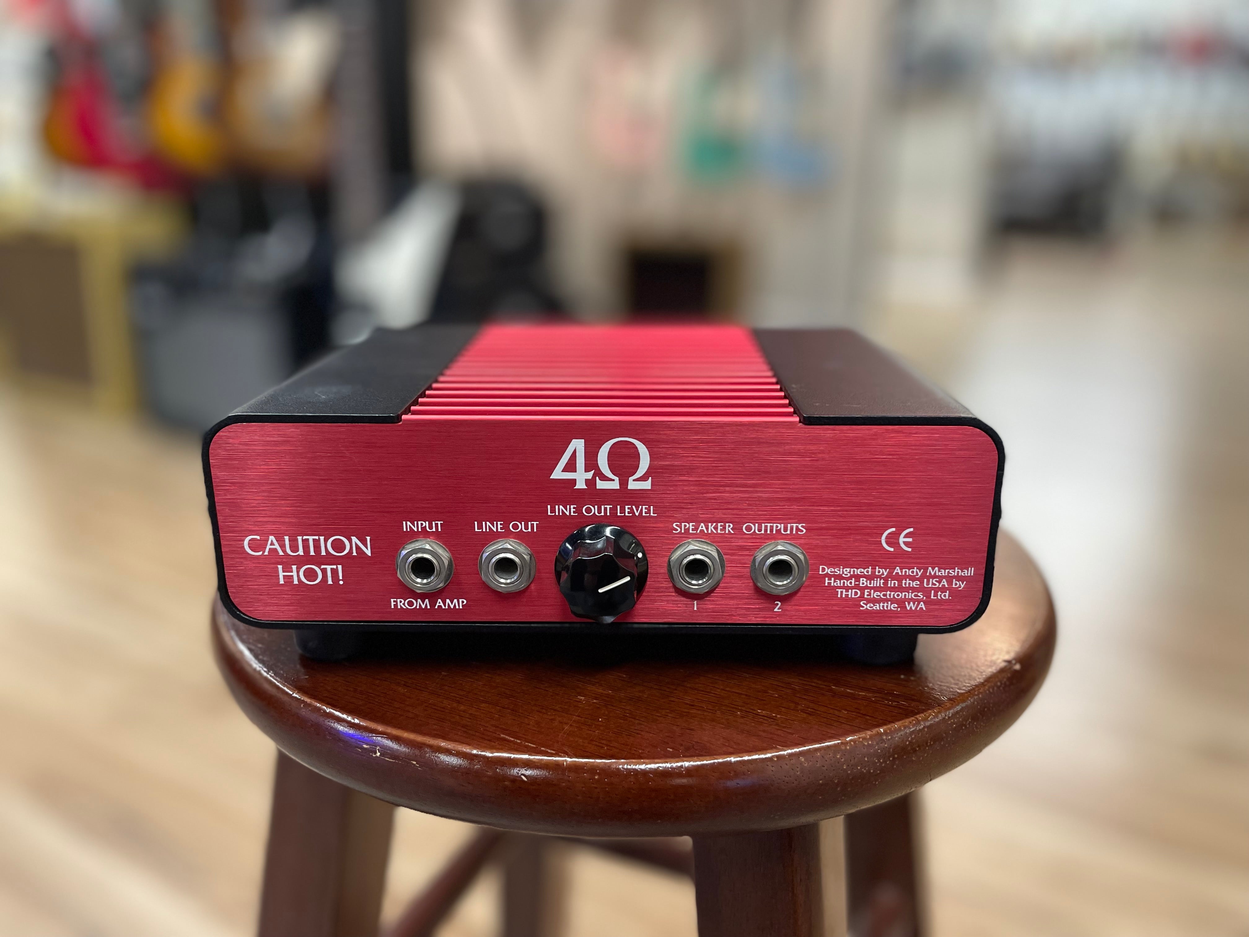 THD Hot Plate Attenuator 4ohm Red