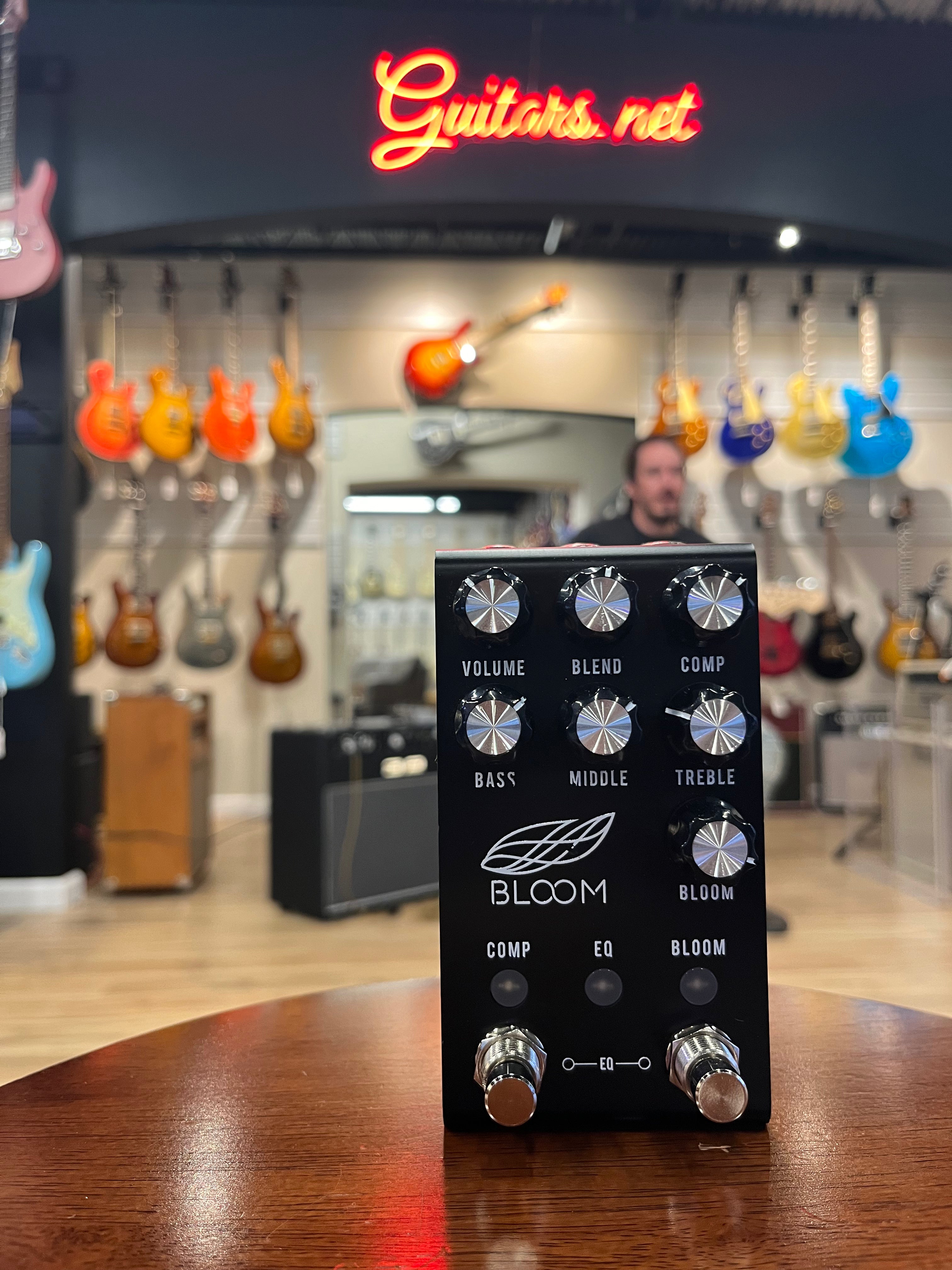 Bloom Optical Compressor/EQ/Boost Pedal - Anodized Black