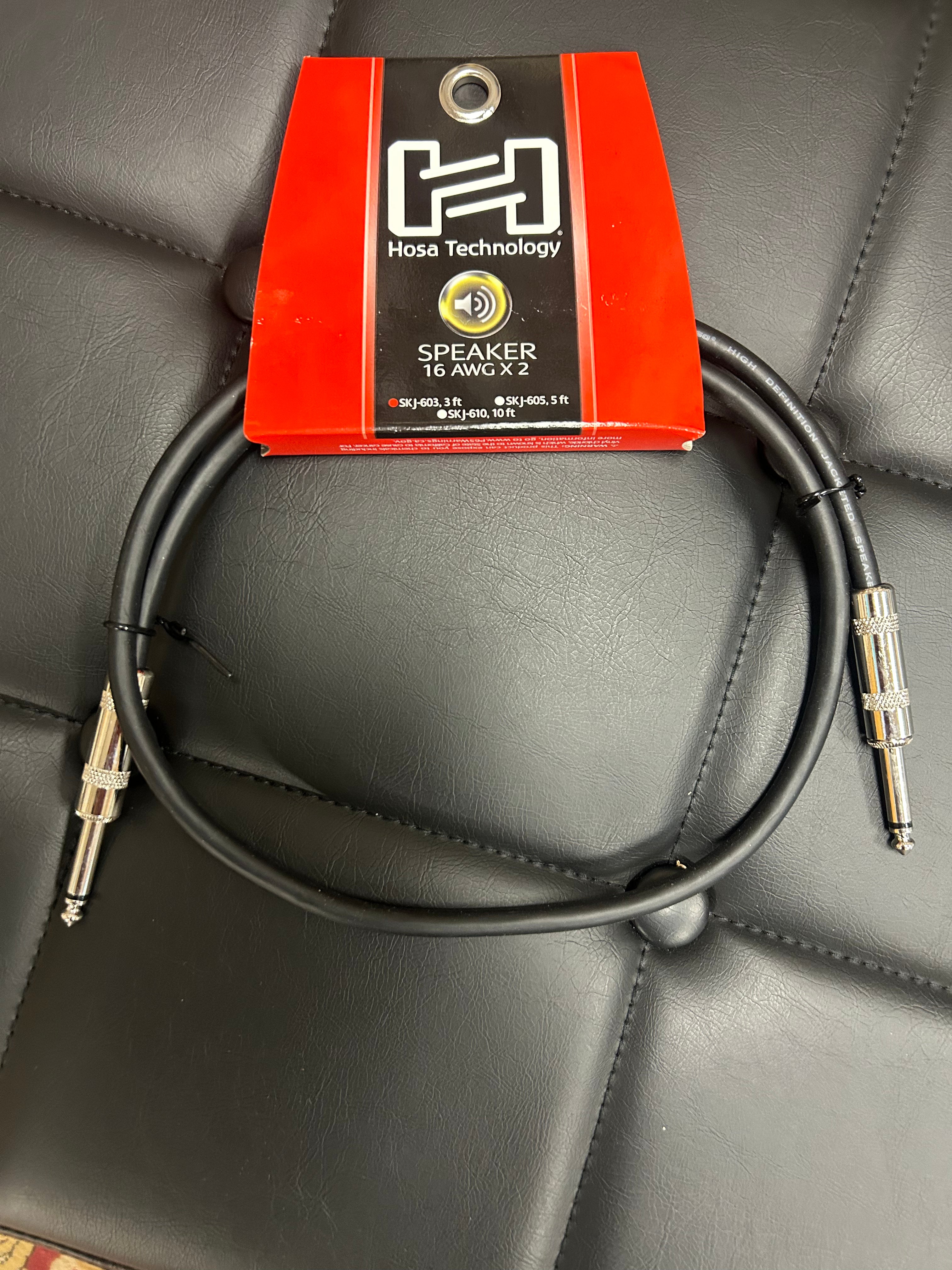 SKJ-603 16 AWG 3 ft Speaker Cable