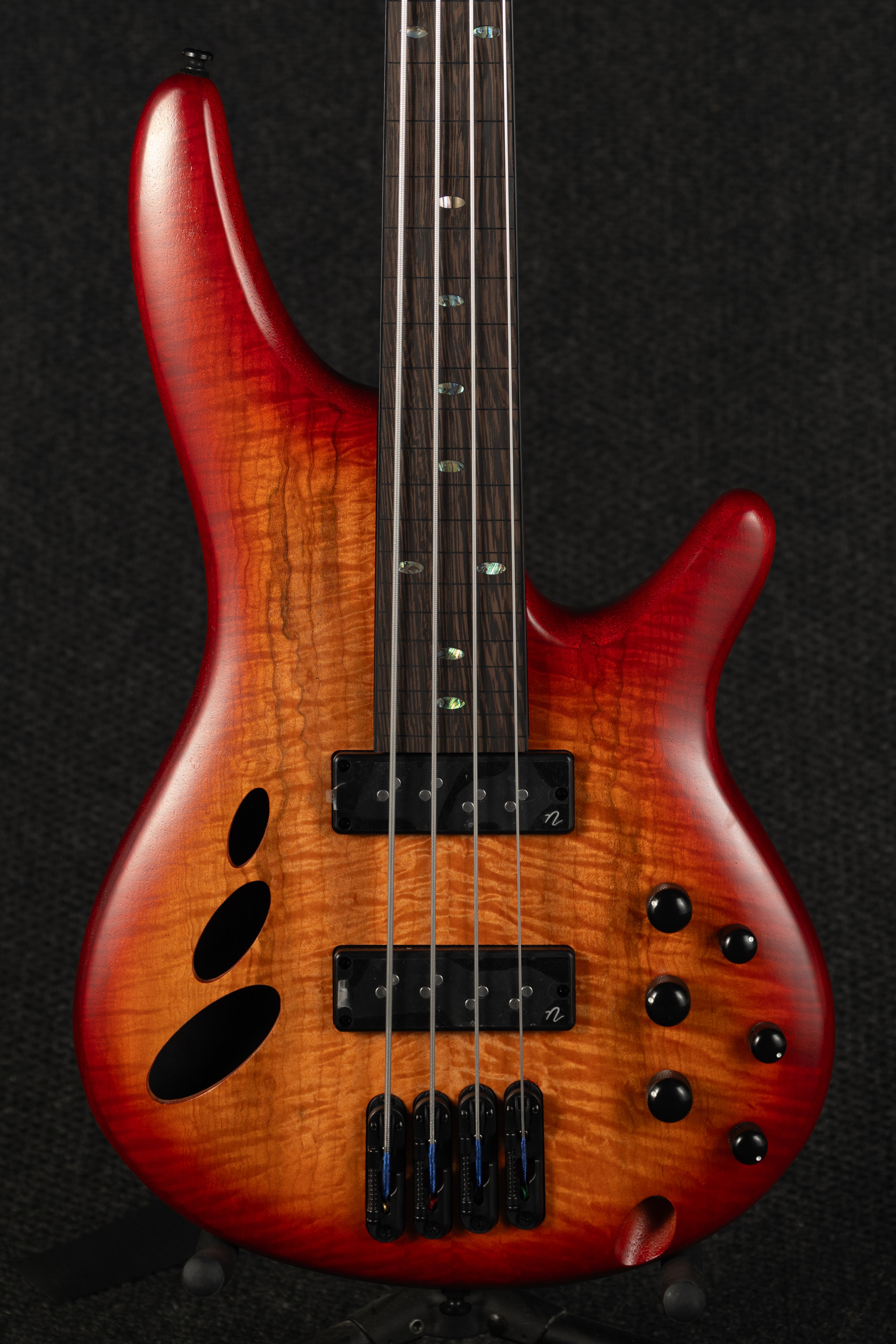 SRD900 Semi-Hollow Fretless - Brown Topaz Burst