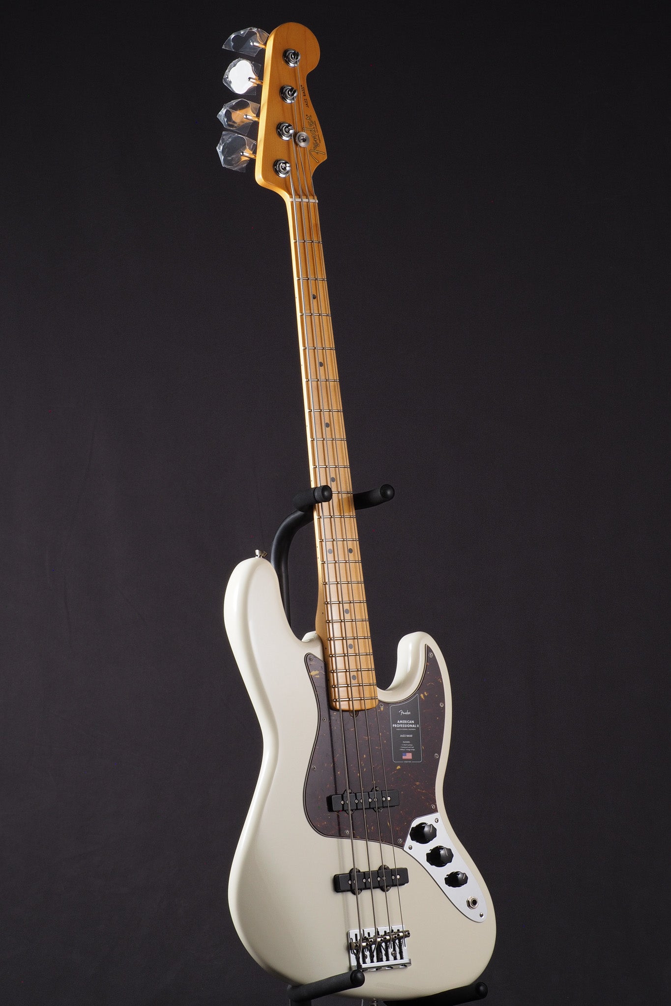 American Professional II Jazz Bass - Olympic White