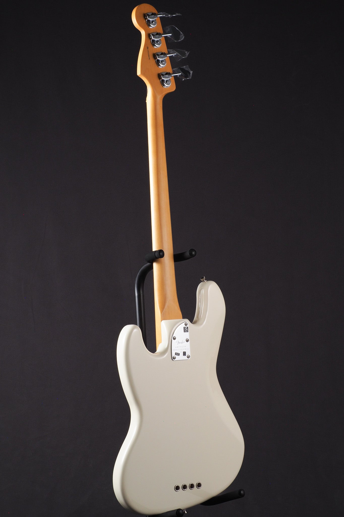 American Professional II Jazz Bass - Olympic White