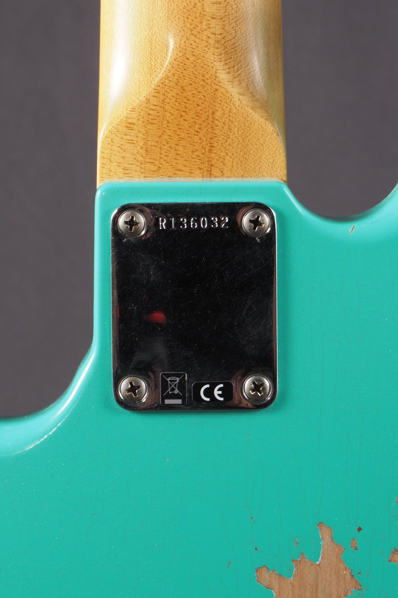 '64 Jazz Bass Relic - Seafoam Green