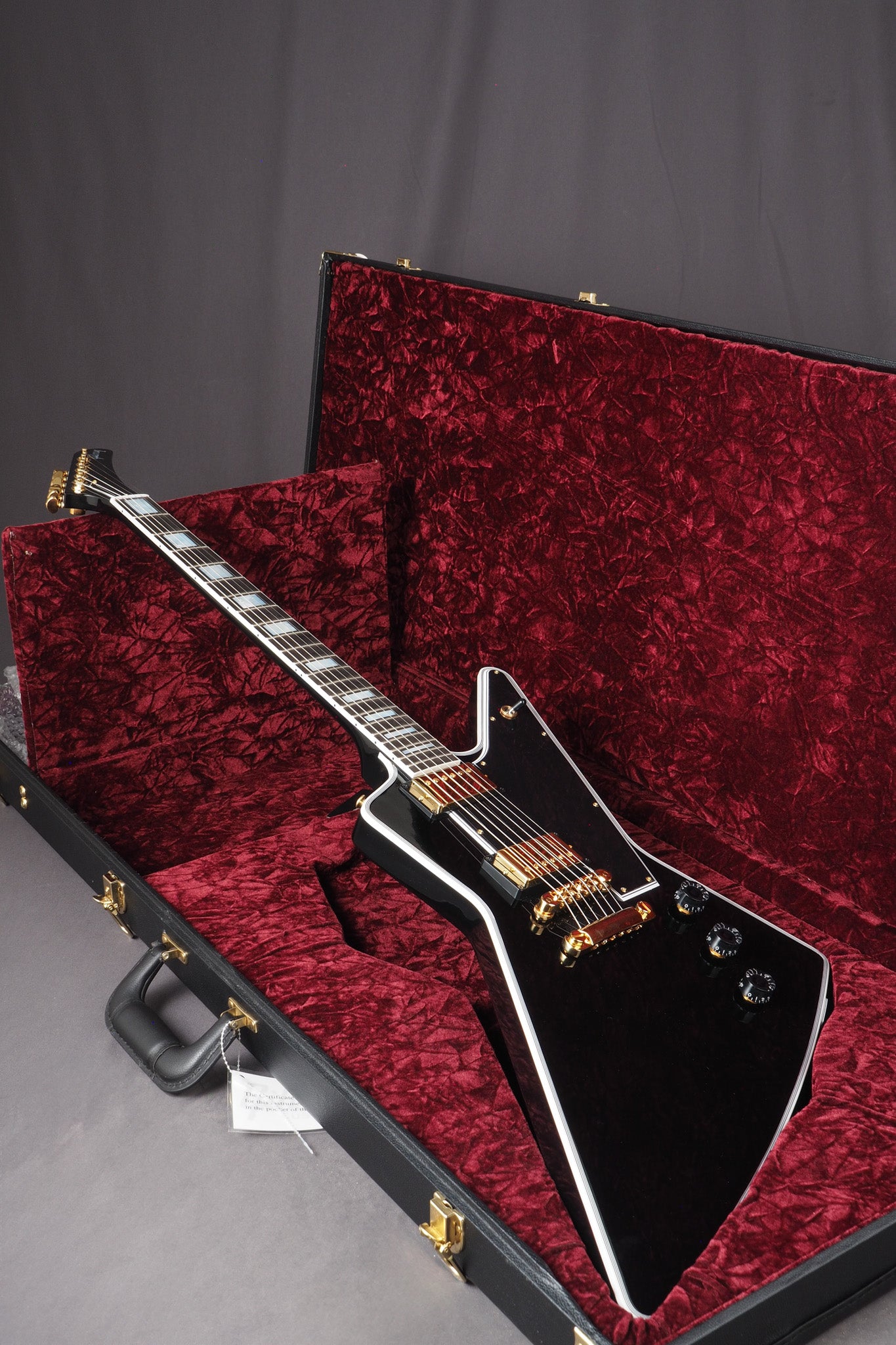 Explorer Custom with Ebony Fingerboard - Ebony