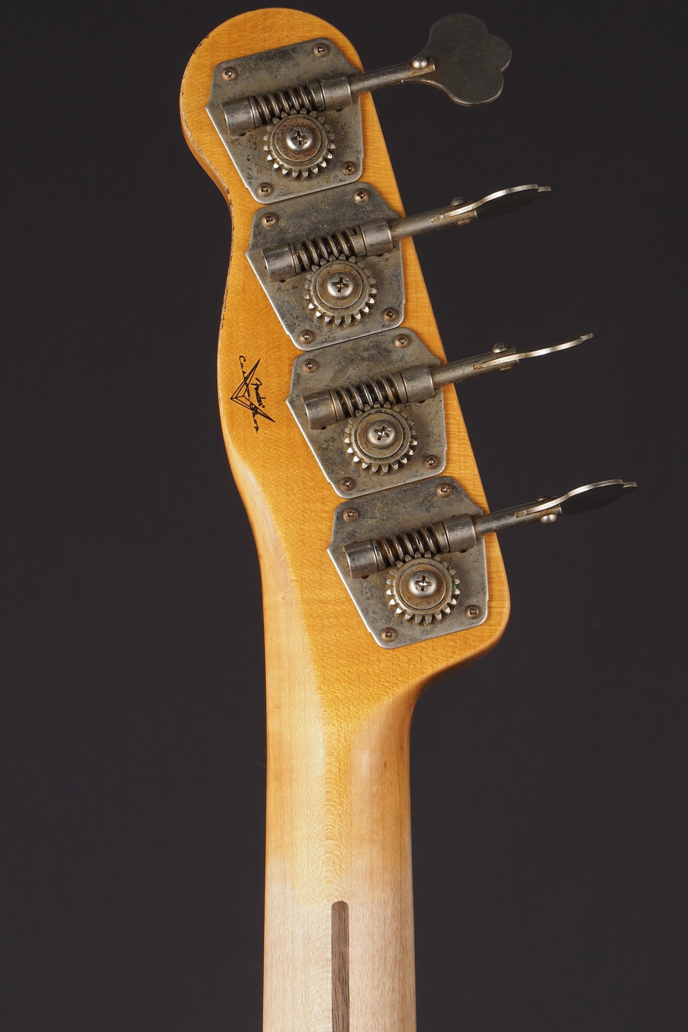 '55 Precision Bass Heavy Relic - White Blonde