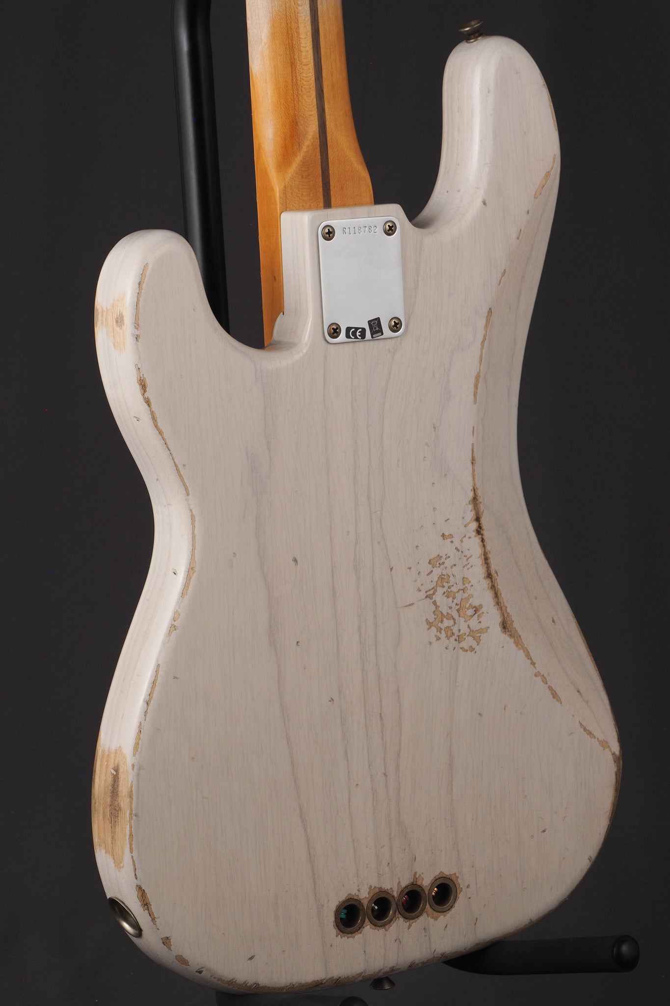 '55 Precision Bass Heavy Relic - White Blonde