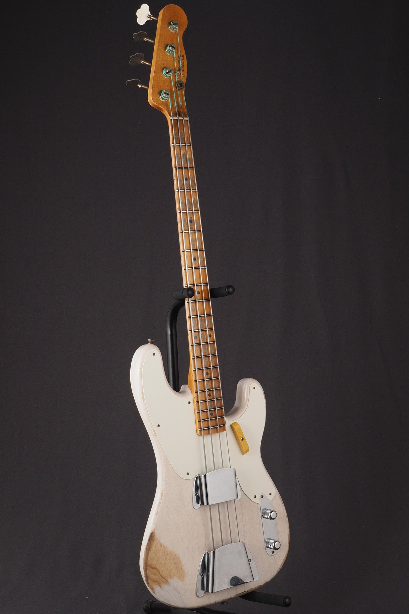 '55 Precision Bass Heavy Relic - White Blonde