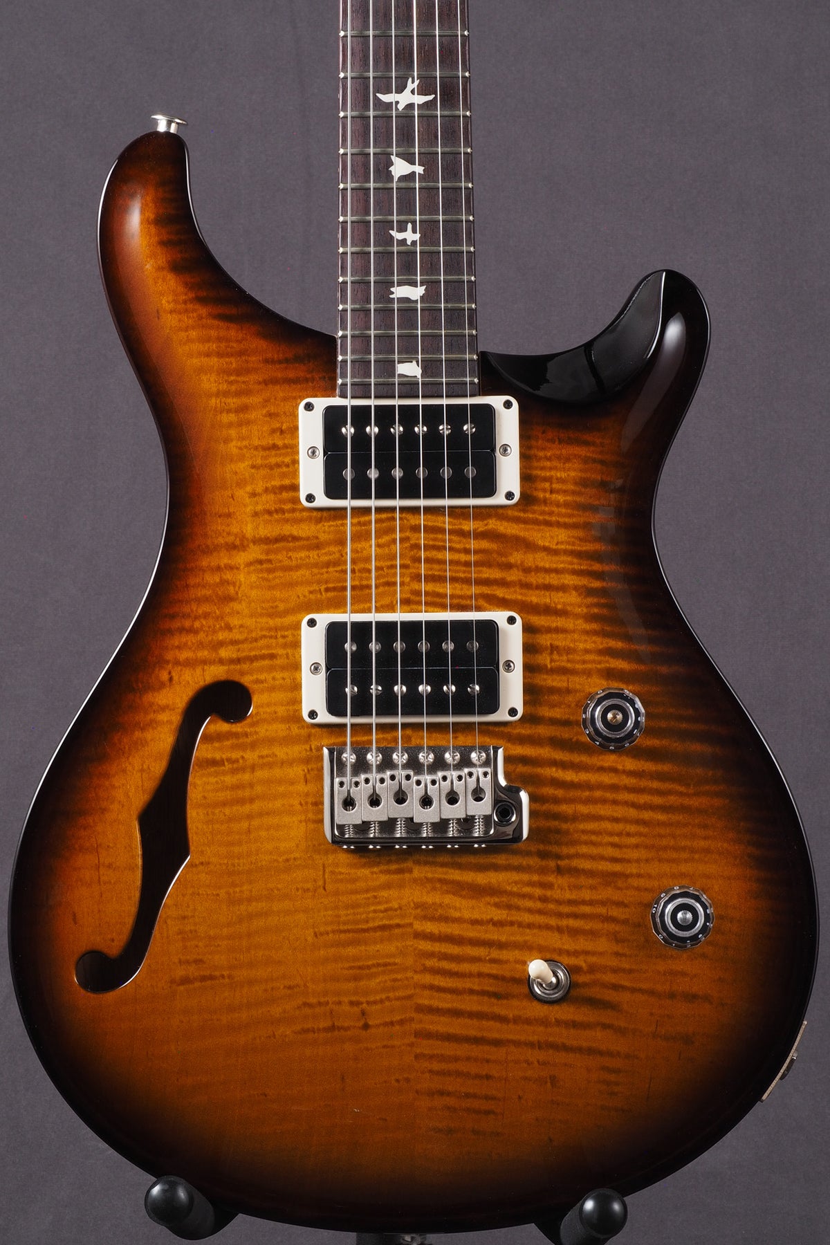 PRS CE 24 Semi-Hollow - Black Amber