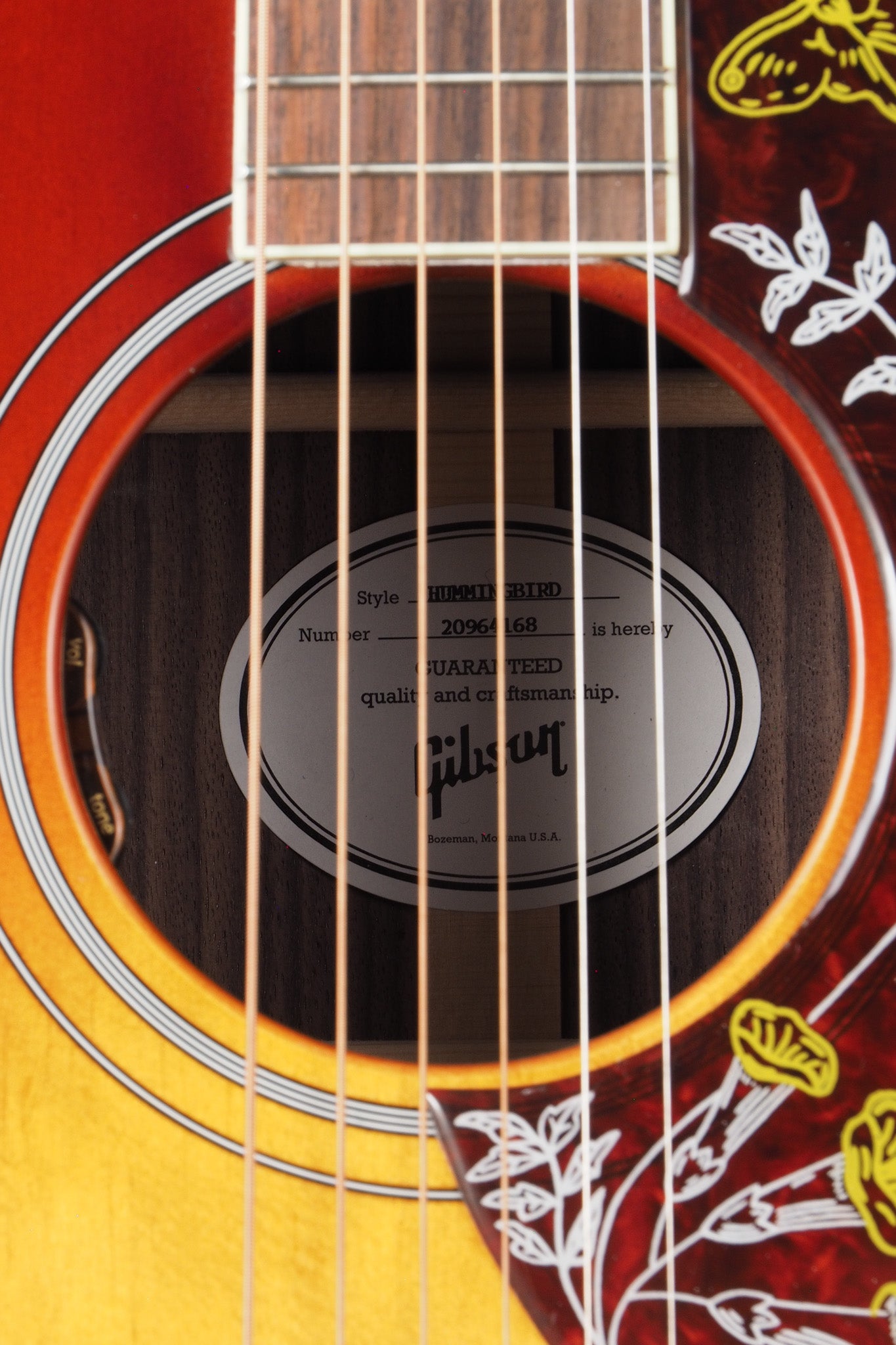 Hummingbird Standard Rosewood - Rosewood Burst