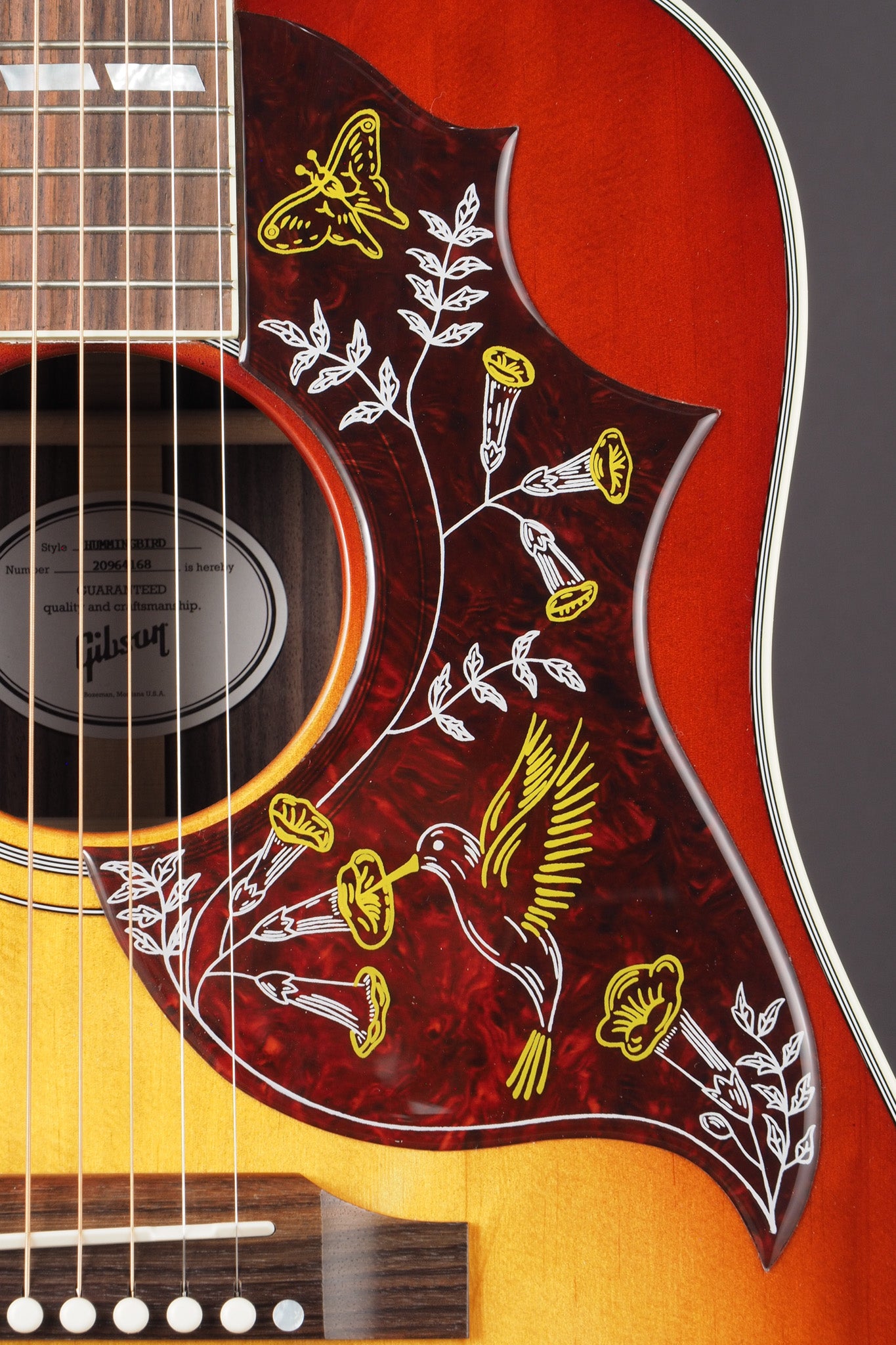 Hummingbird Standard Rosewood - Rosewood Burst