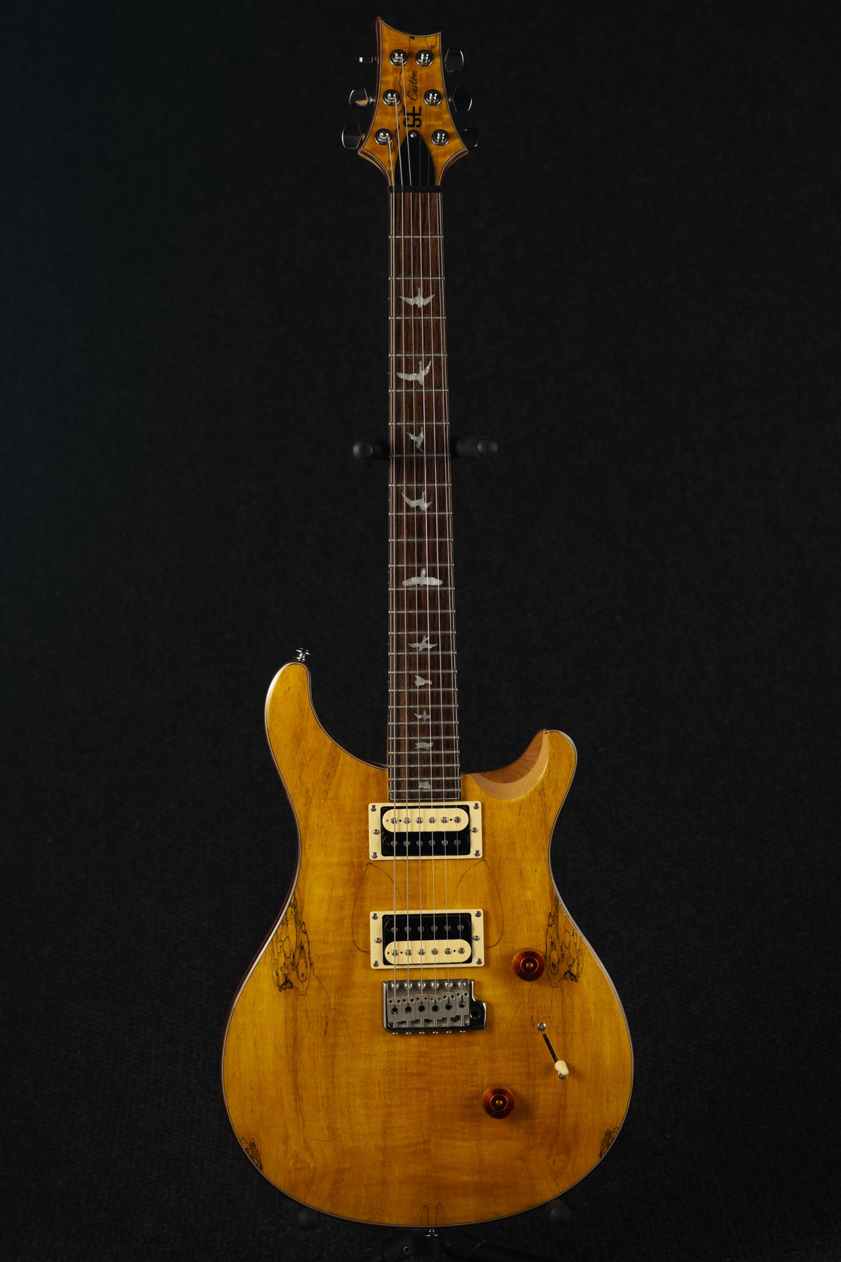 SE Custom 24 Spalted Maple Natural