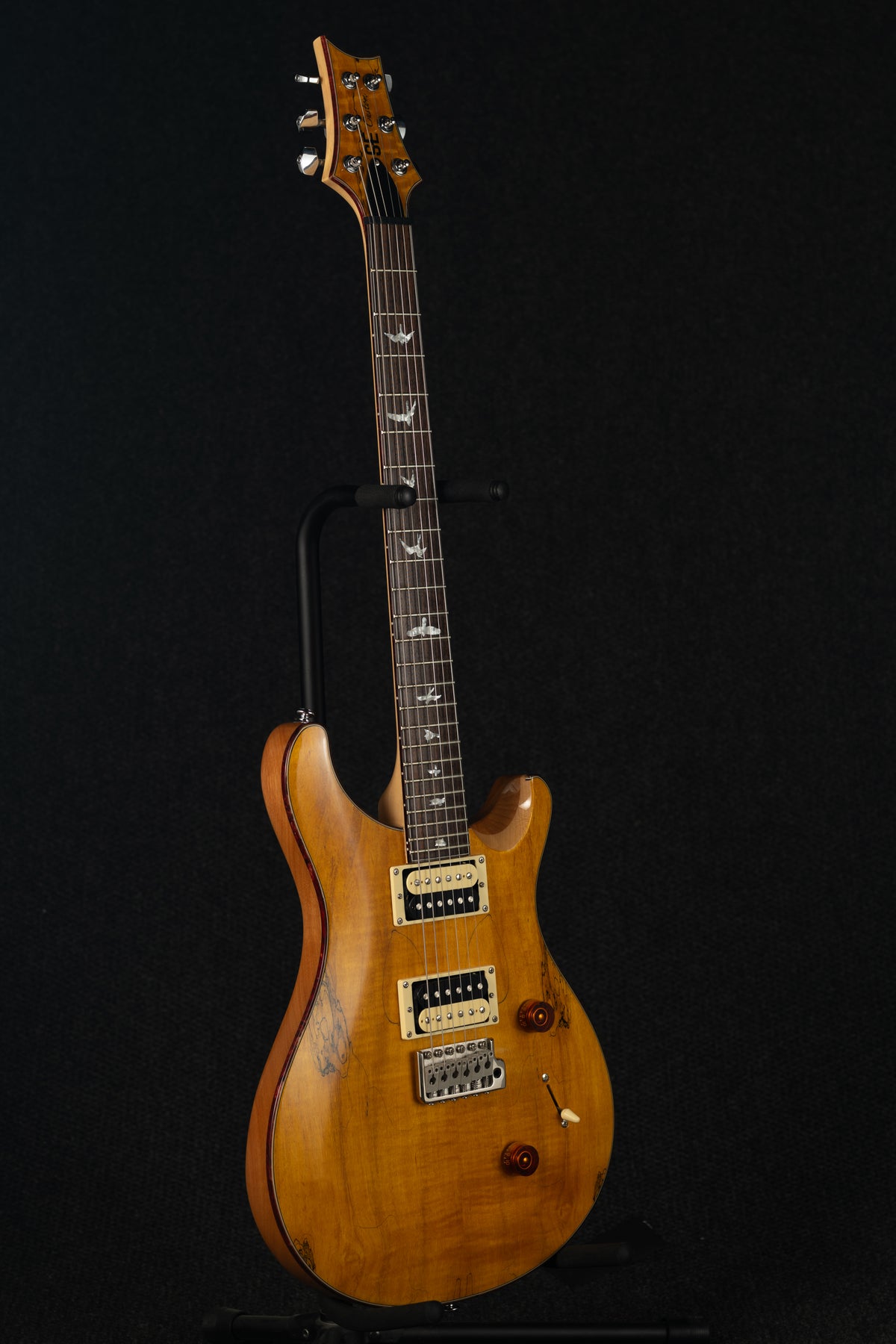 SE Custom 24 Spalted Maple Natural