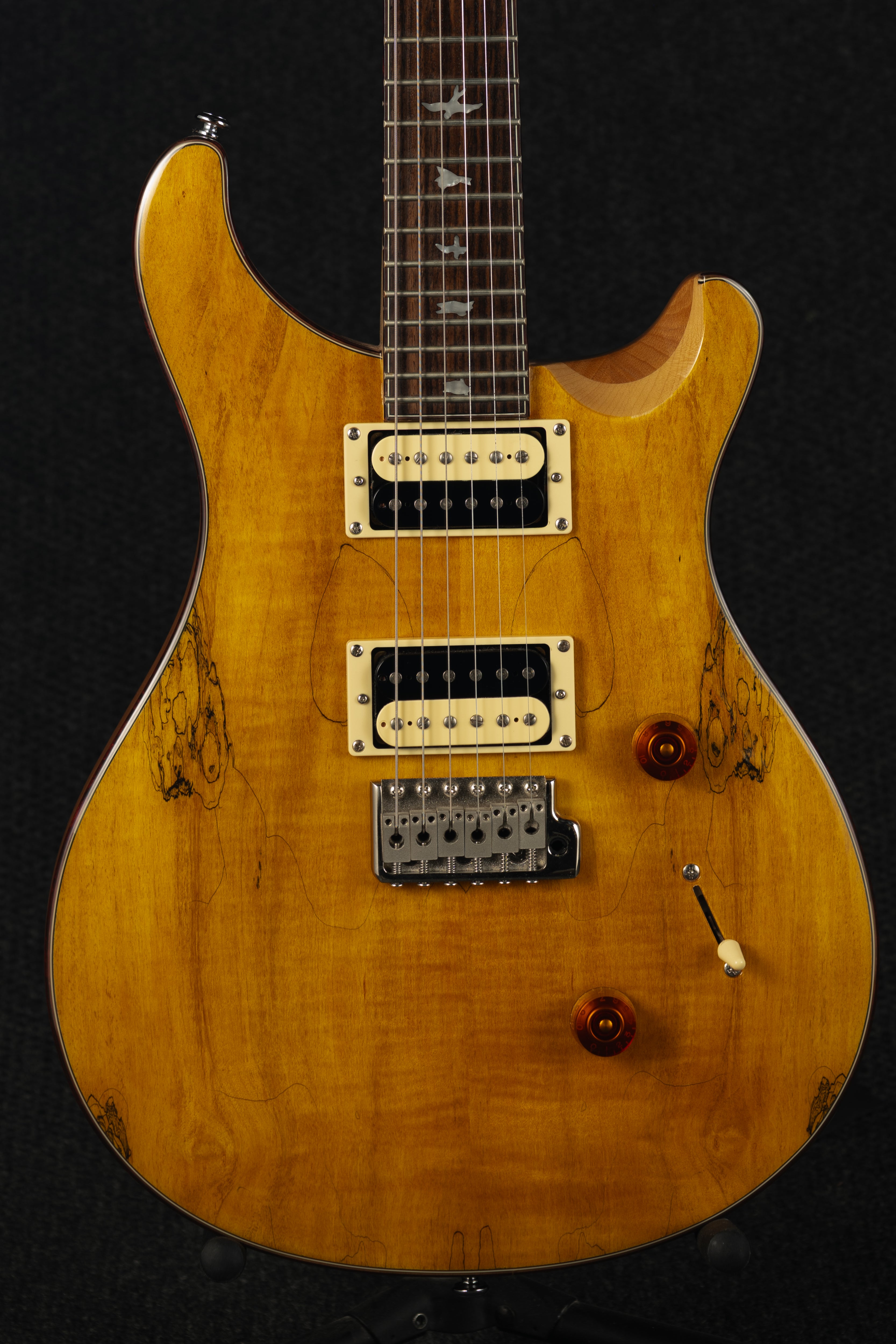 SE Custom 24 Spalted Maple Natural