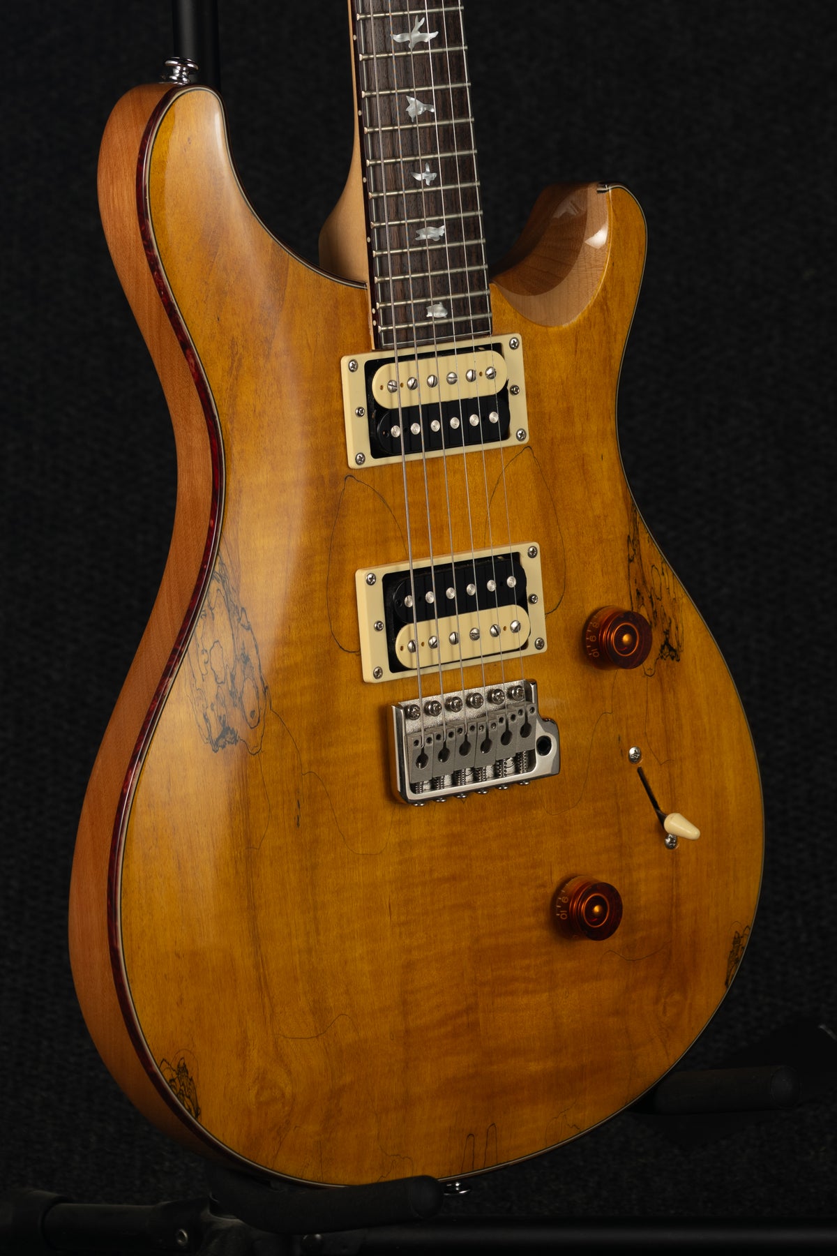SE Custom 24 Spalted Maple Natural