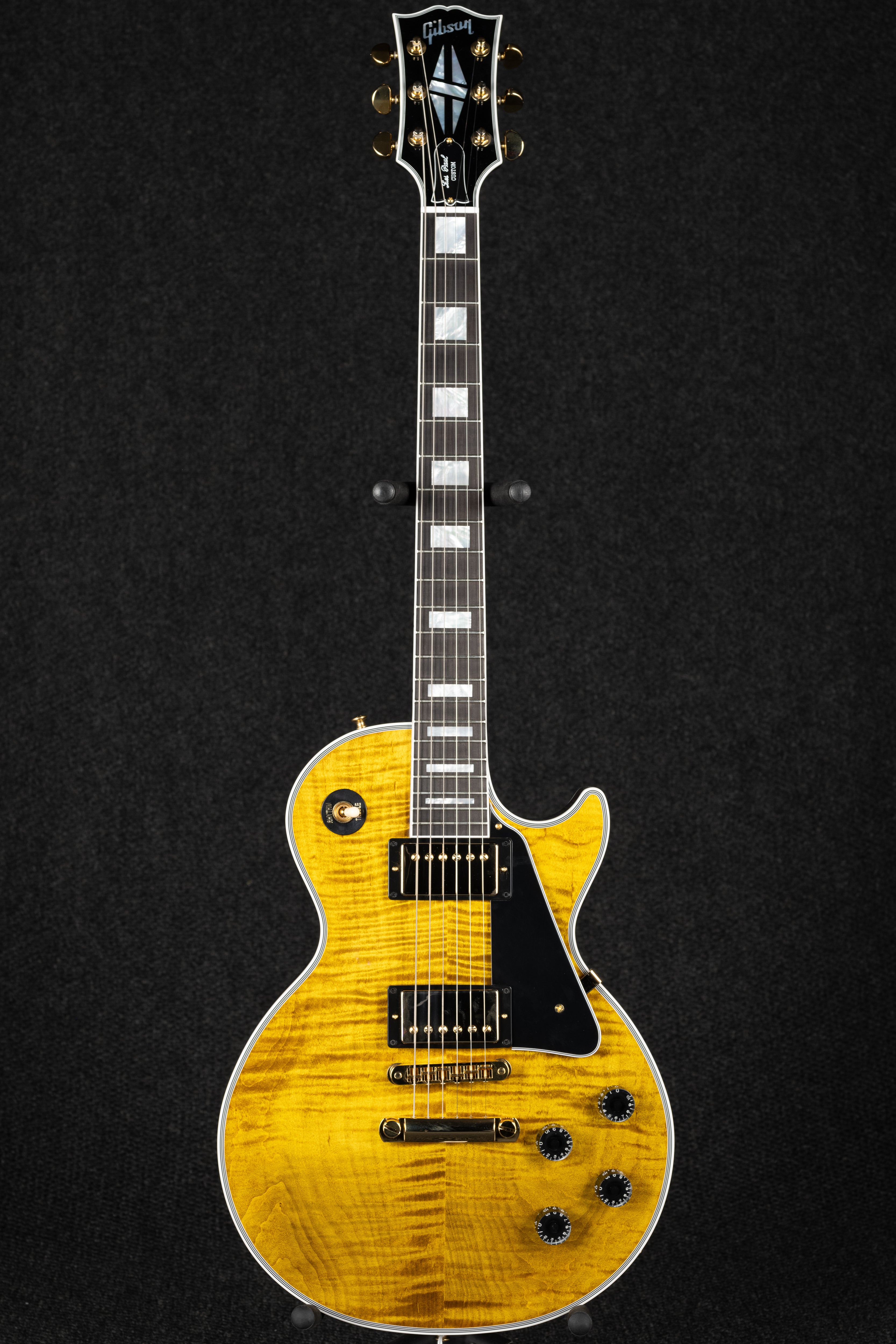 Les Paul Custom AAA Top - Green Tiger