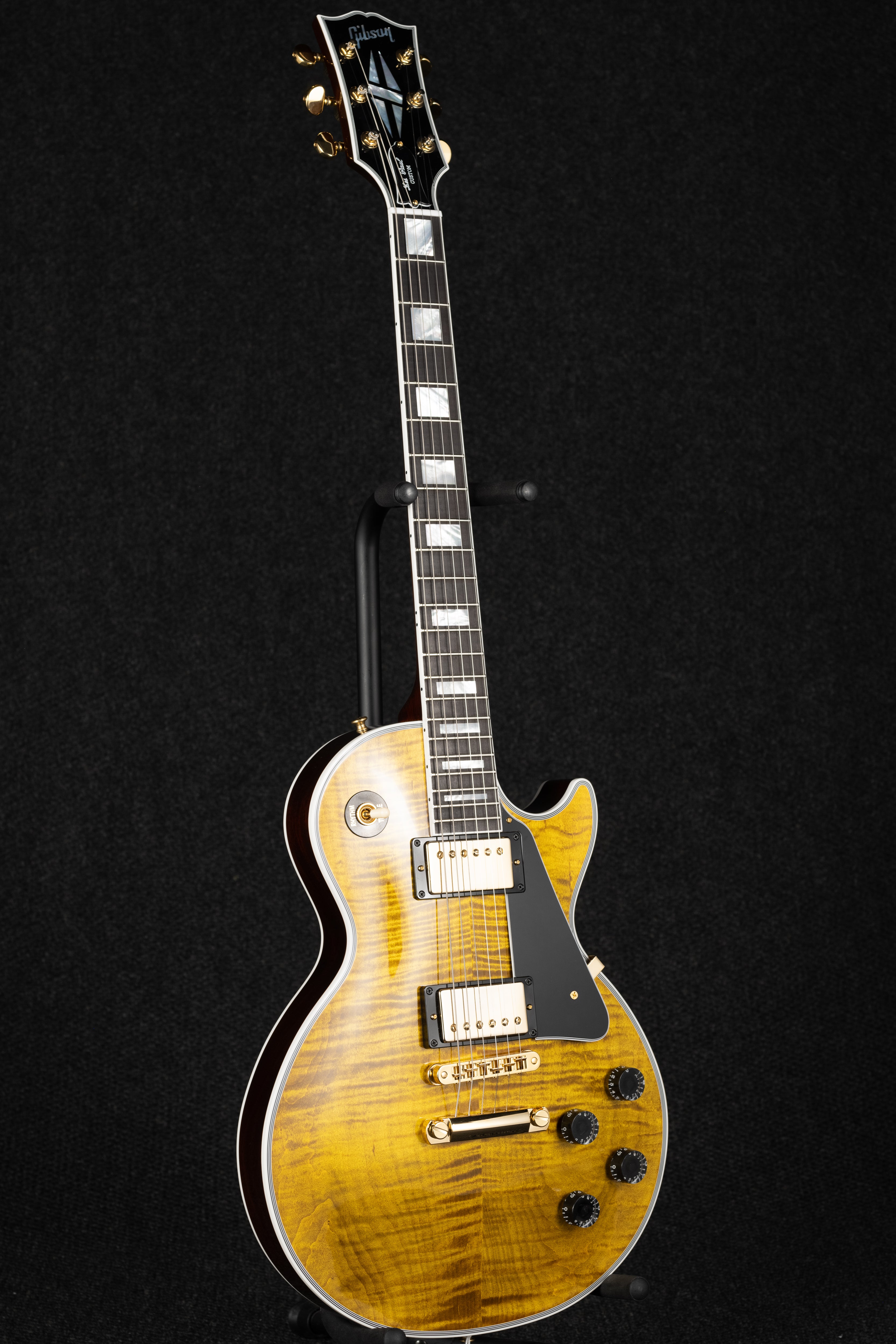 Les Paul Custom AAA Top - Green Tiger