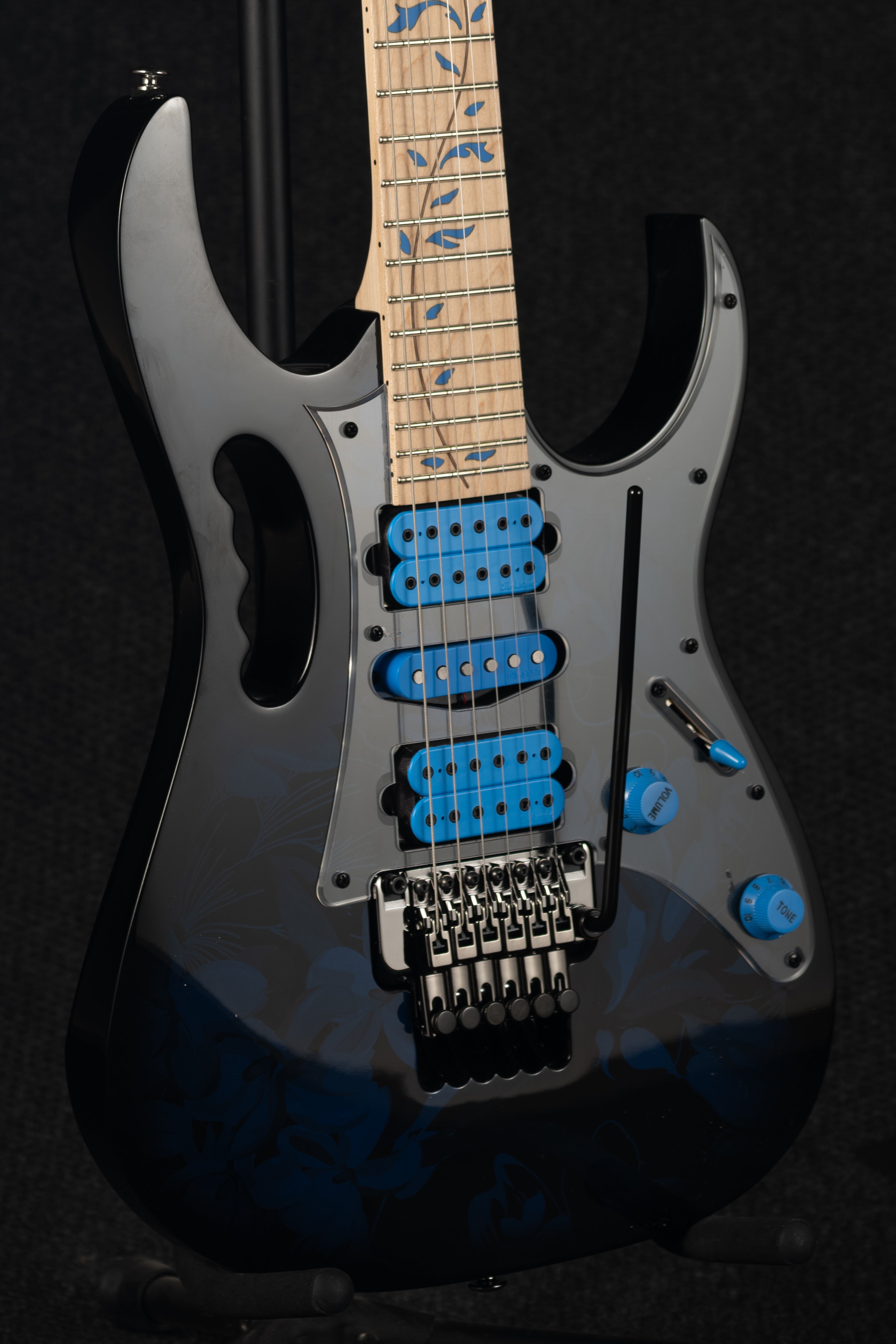 Steve Vai JEM77 Signature - Blue Floral