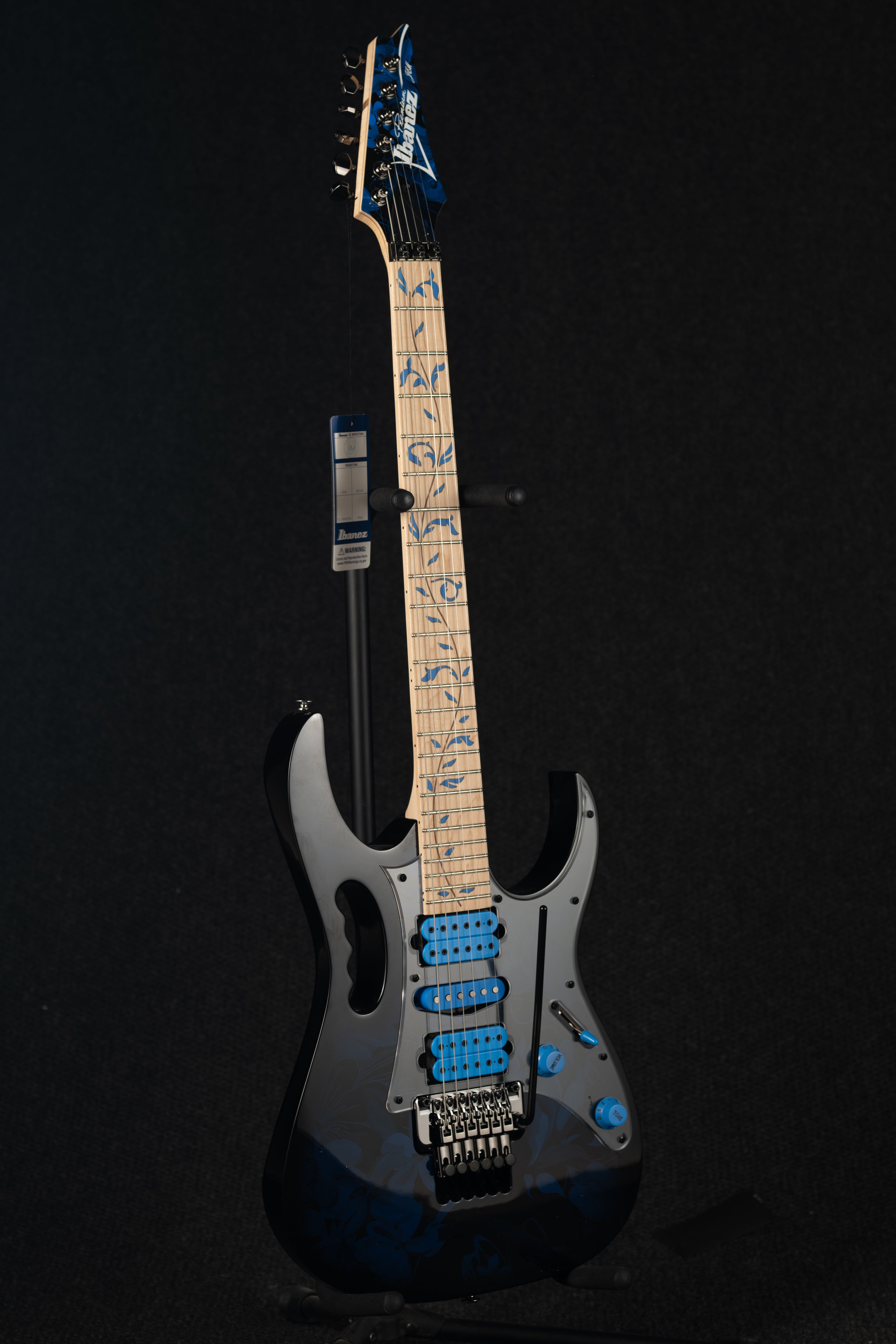 Steve Vai JEM77 Signature - Blue Floral