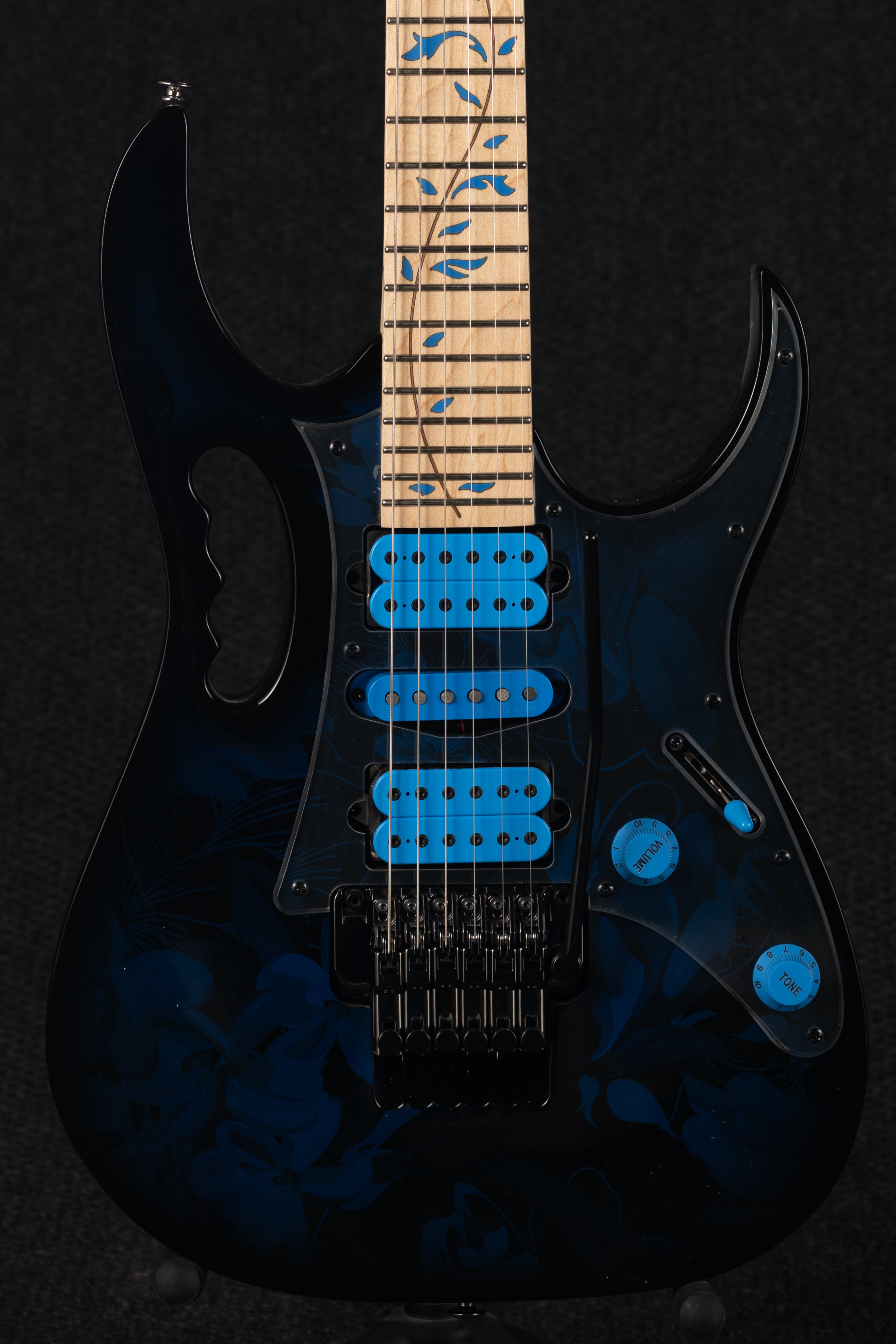 Steve Vai JEM77 Signature - Blue Floral