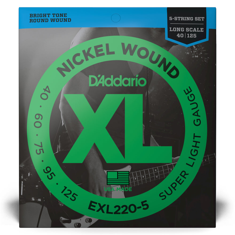 XL Nickel Wound Long Scale Bass Strings