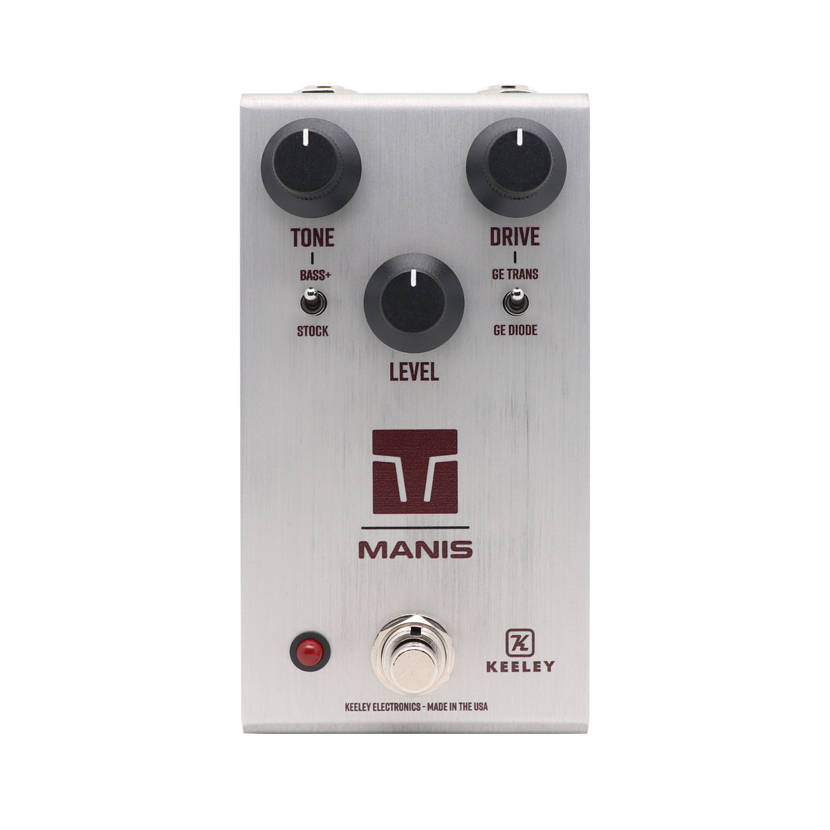 germanium overdrive pedal Keeley Manis Fatback Herring Glide Bait color-black-grey Menge:100 Stück (12.64 €/Stück) MXR DC Brick is